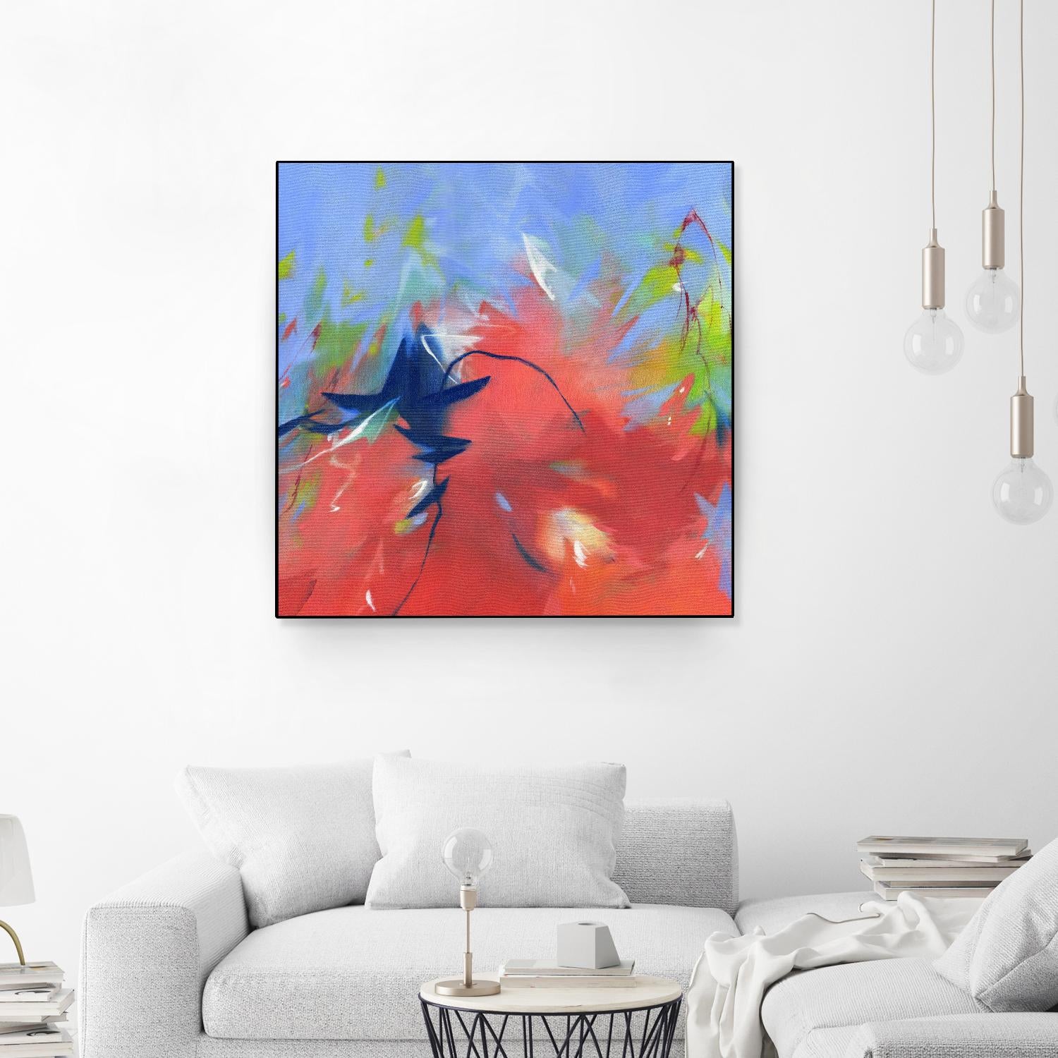 Bonfire by Elisa Sheehan on GIANT ART - multicolor abstracts; contemporary