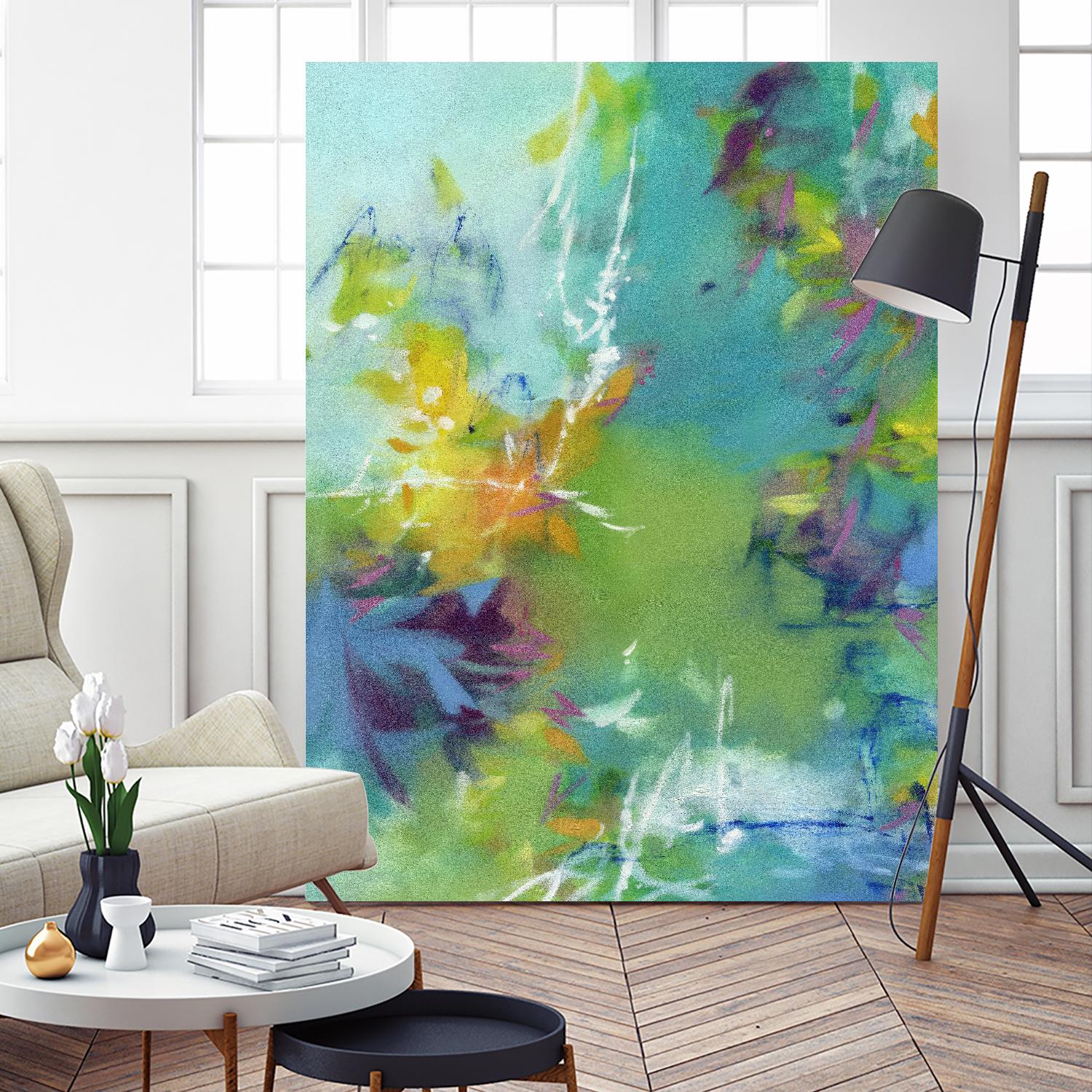 Windswept by Elisa Sheehan on GIANT ART - multicolor abstracts; contemporary