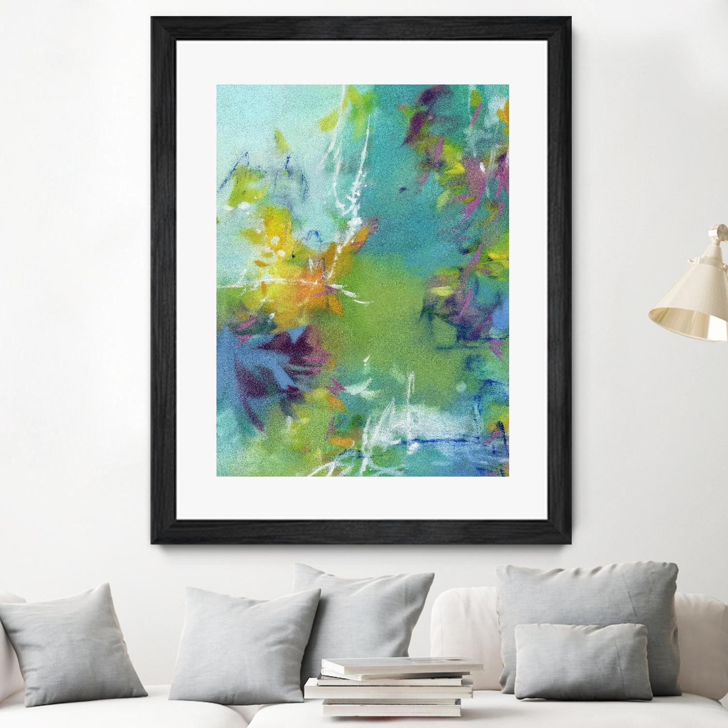 Windswept by Elisa Sheehan on GIANT ART - multicolor abstracts; contemporary