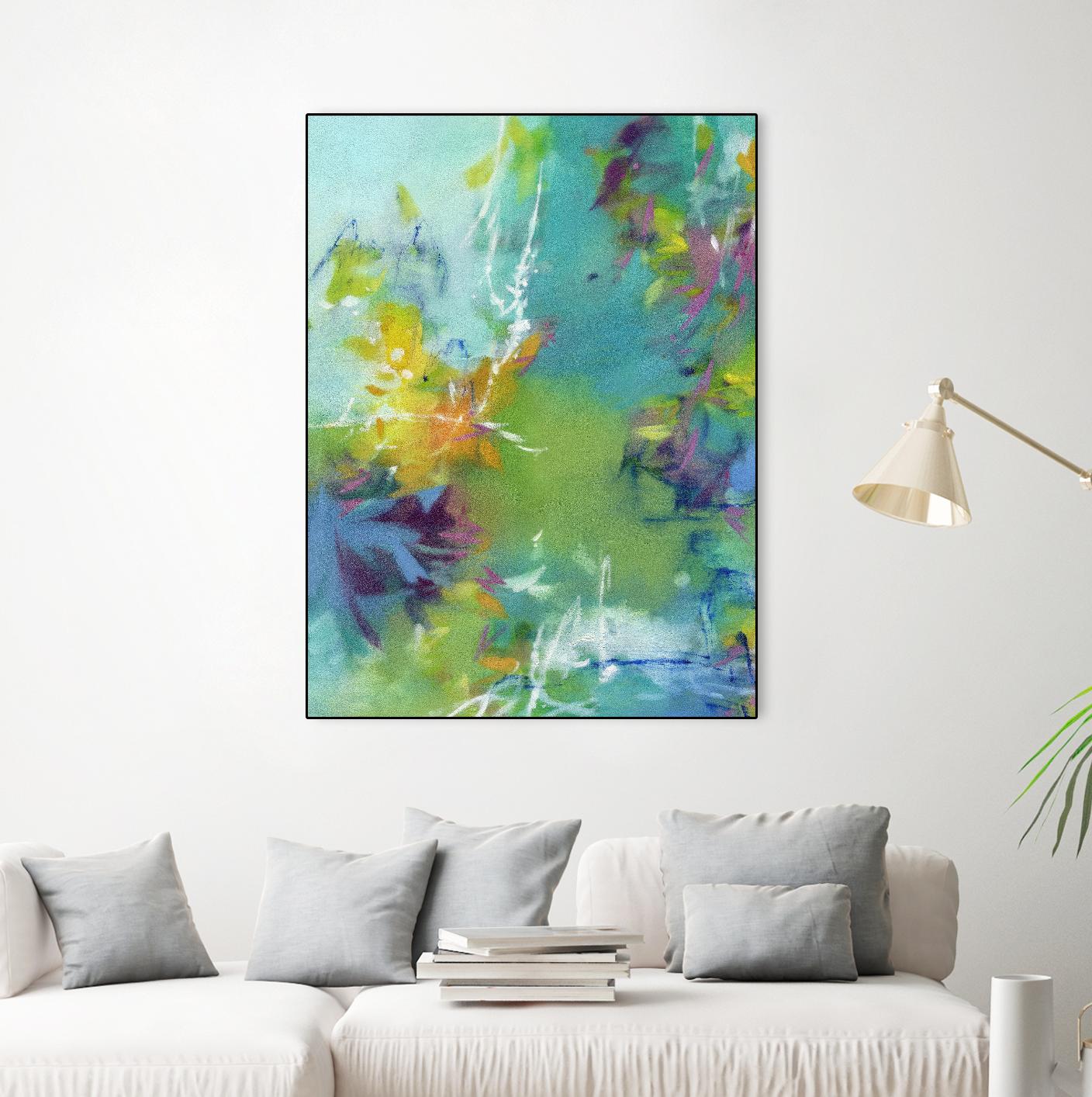 Windswept by Elisa Sheehan on GIANT ART - multicolor abstracts; contemporary