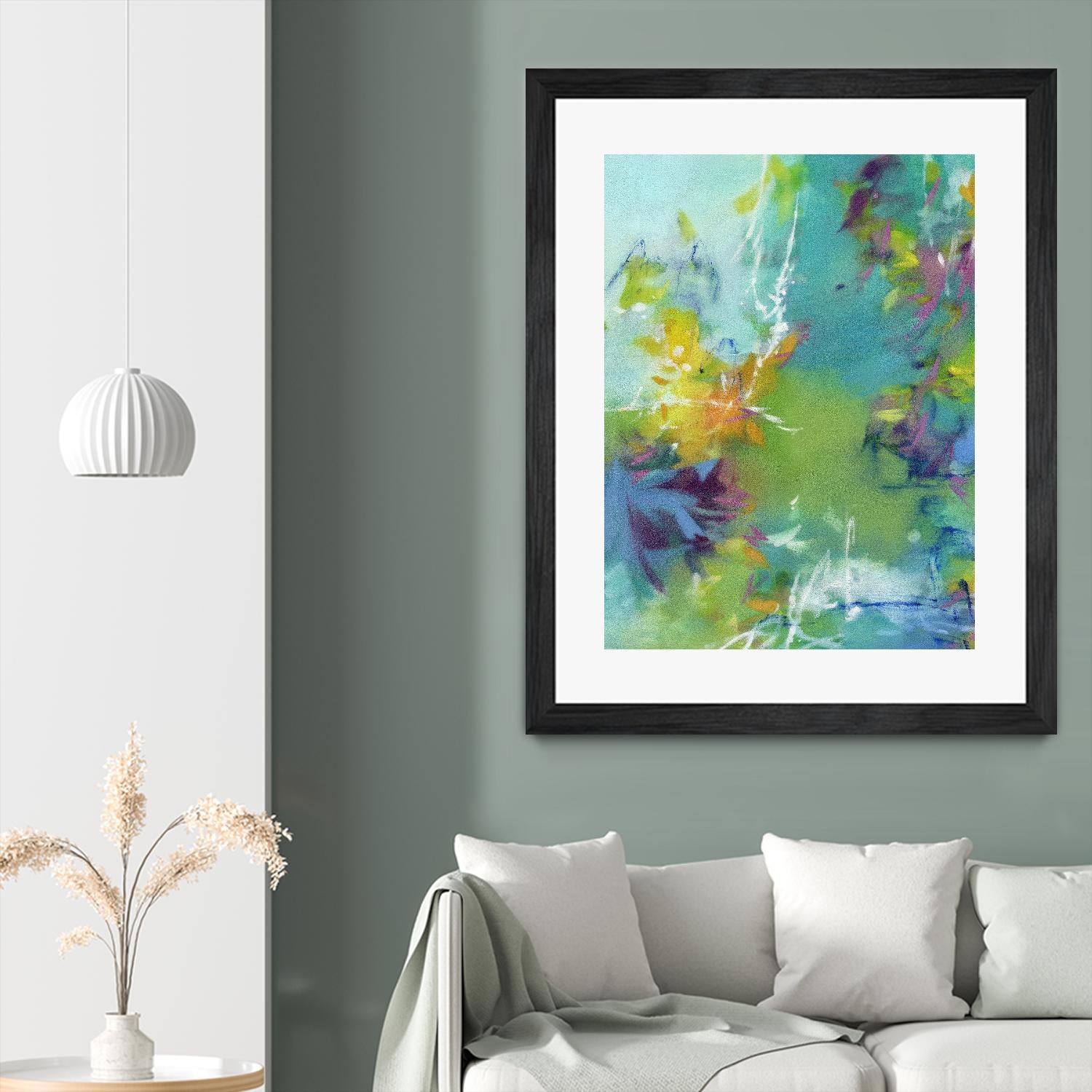 Windswept by Elisa Sheehan on GIANT ART - multicolor abstracts; contemporary