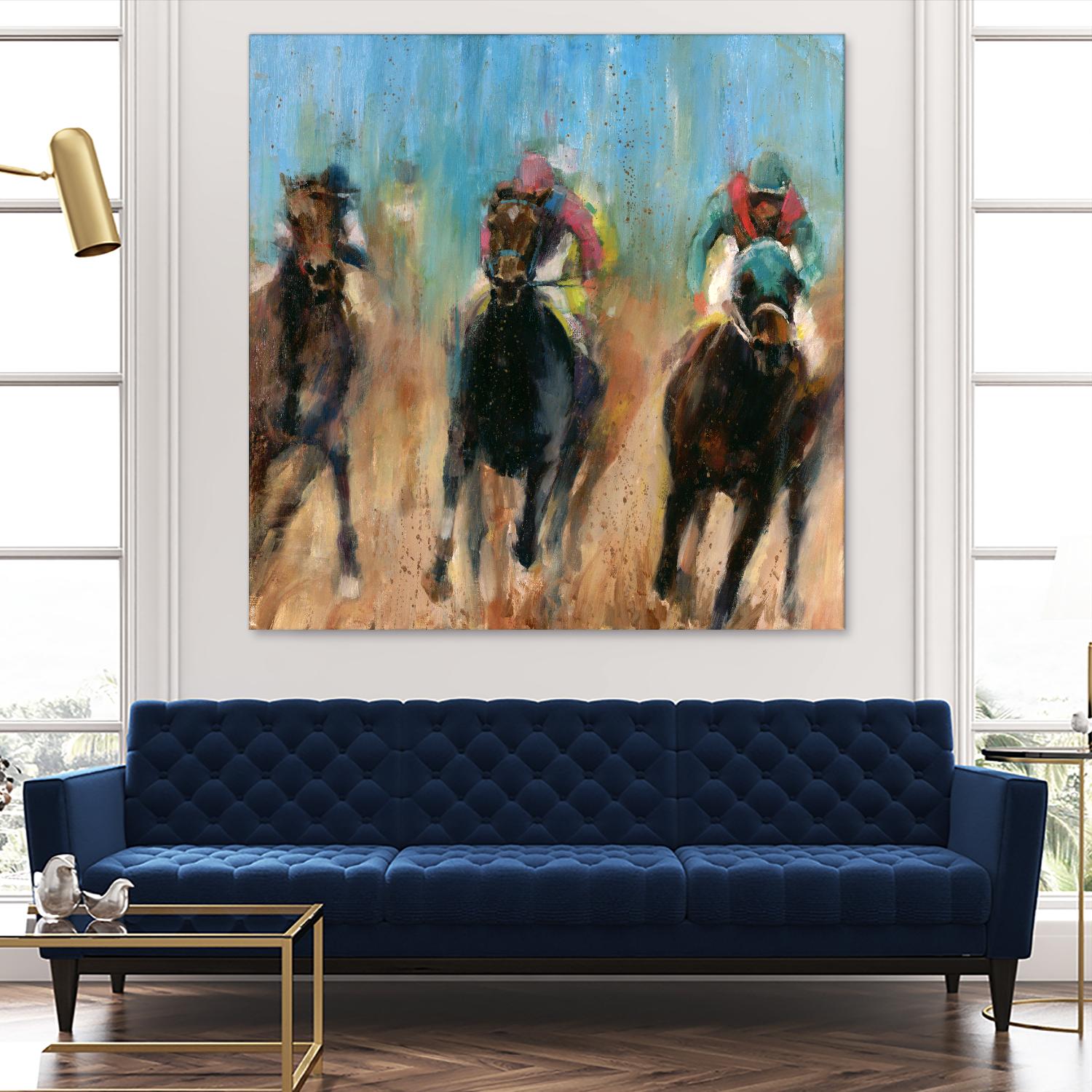 Run by Valtcho Tonov on GIANT ART - blue animals