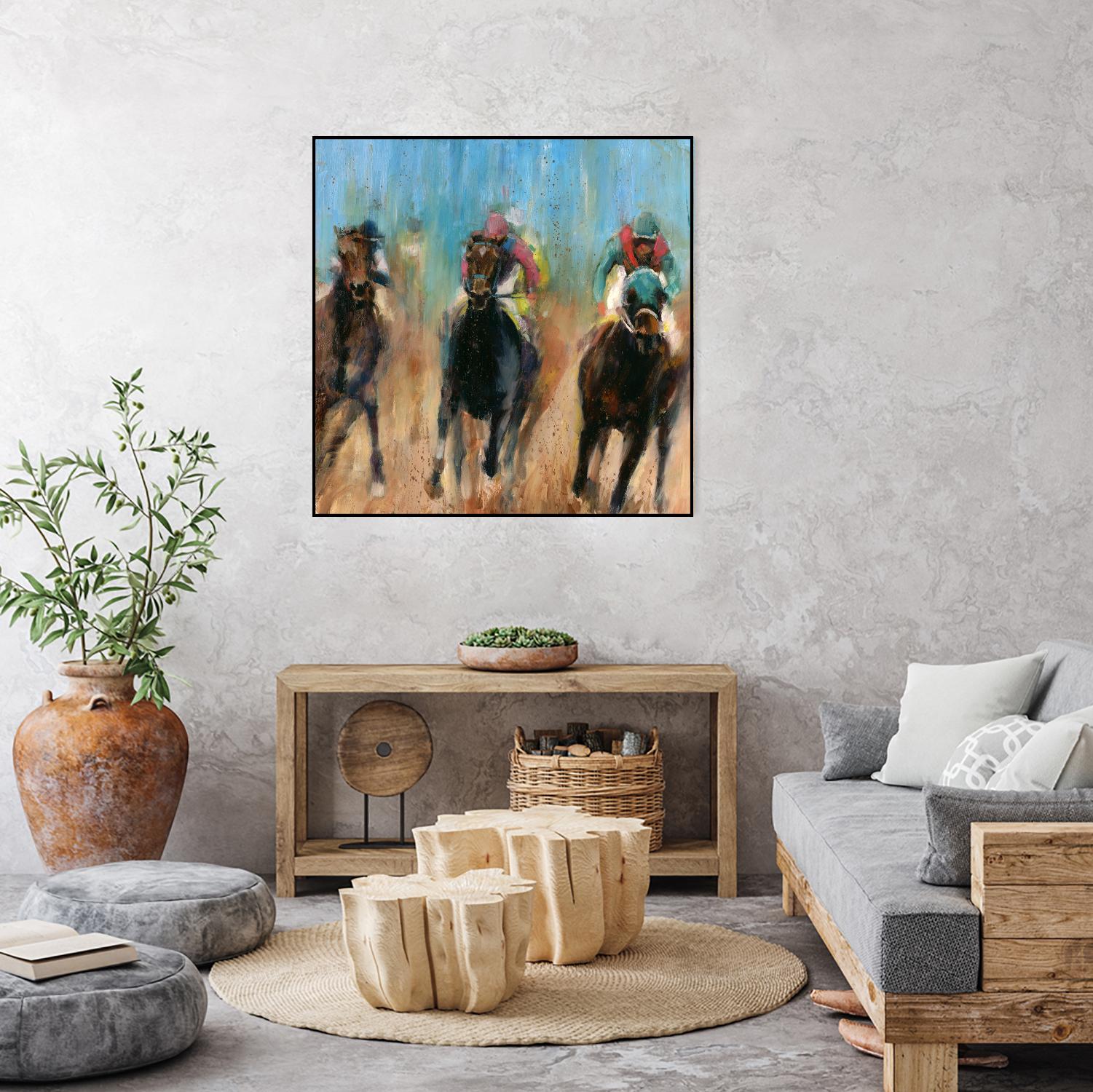 Run by Valtcho Tonov on GIANT ART - blue animals