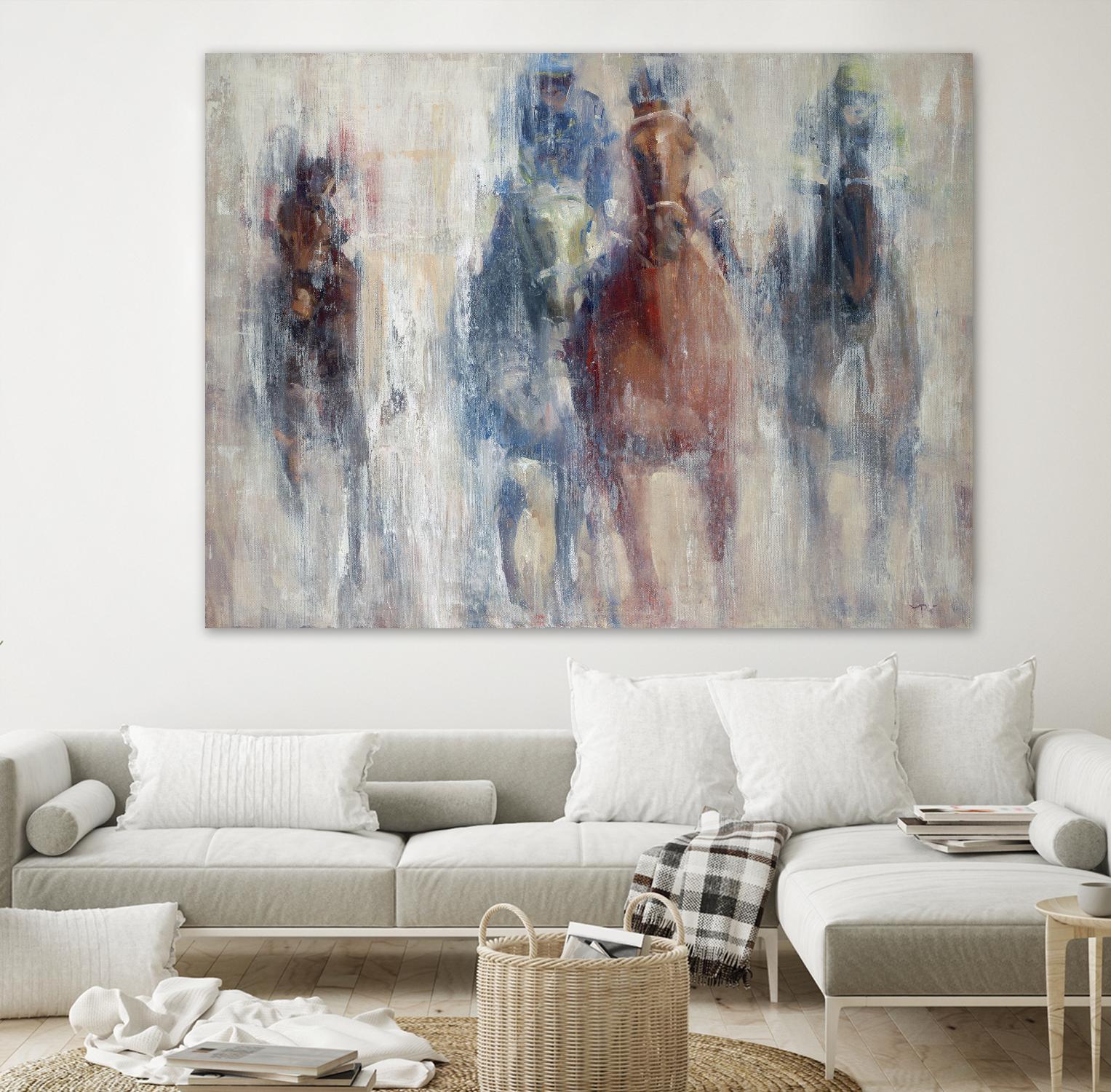 Derby 2015 by Valtcho Tonov on GIANT ART - multicolor animals; contemporary; sports