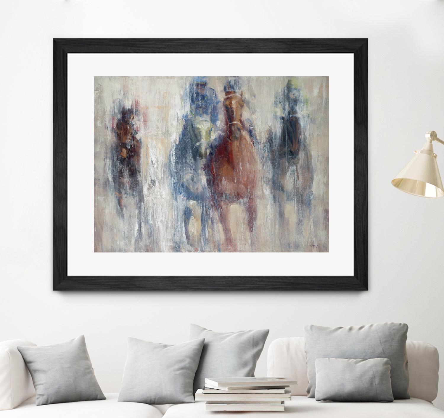 Derby 2015 by Valtcho Tonov on GIANT ART - multicolor animals; contemporary; sports