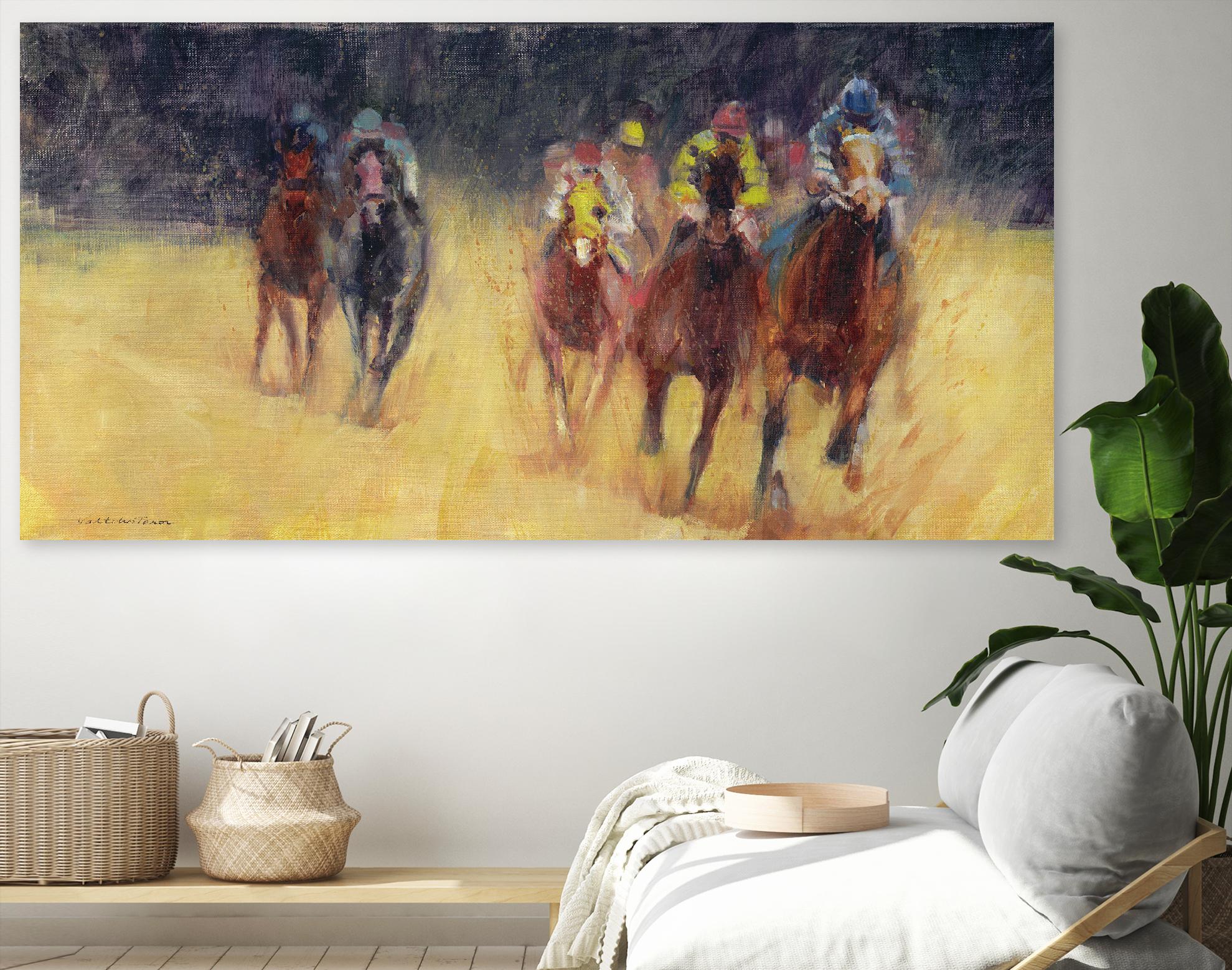 Derby 2016 by Valtcho Tonov on GIANT ART - multicolor animals; contemporary; sports