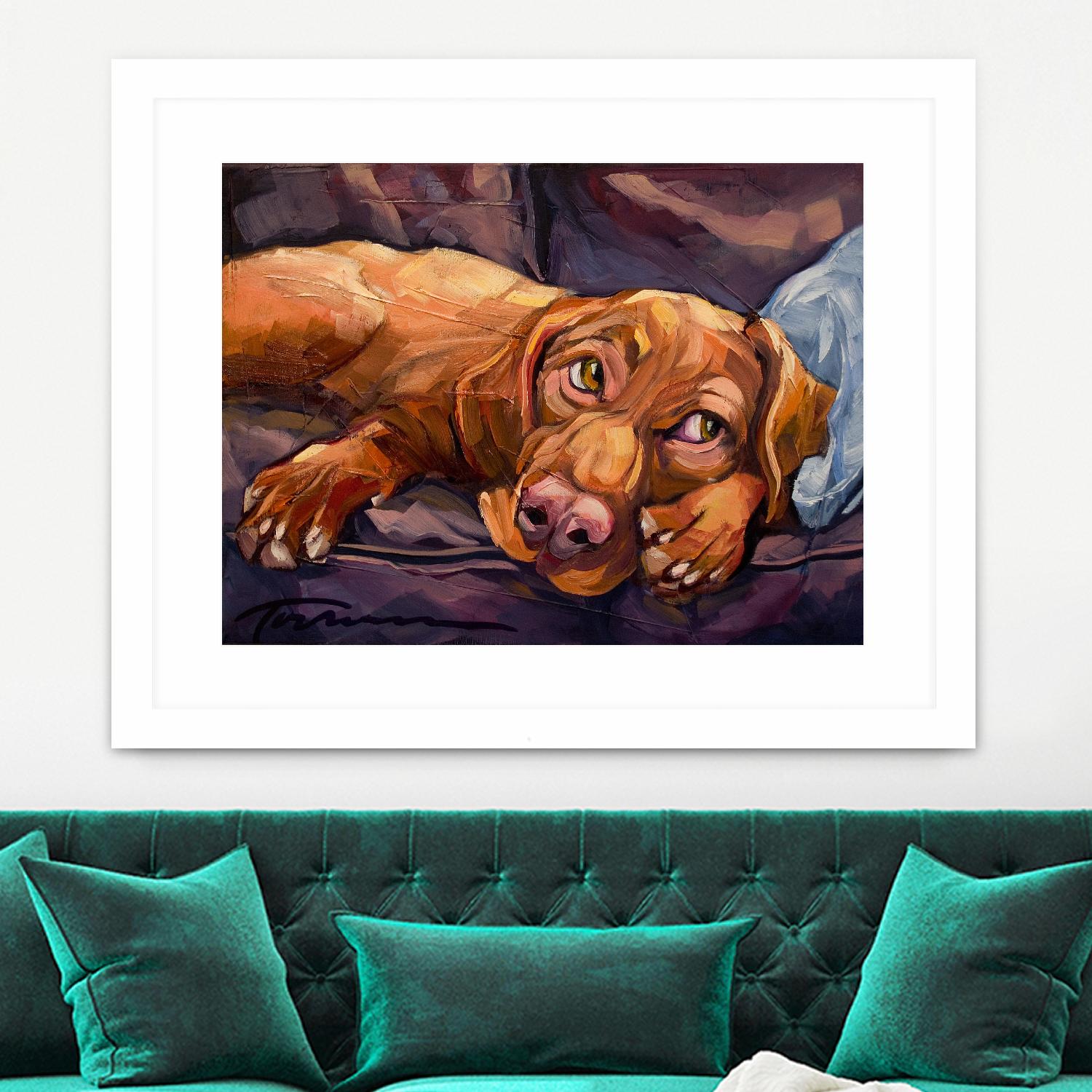 Beauty Rest by CR Townsend on GIANT ART - multicolor animals