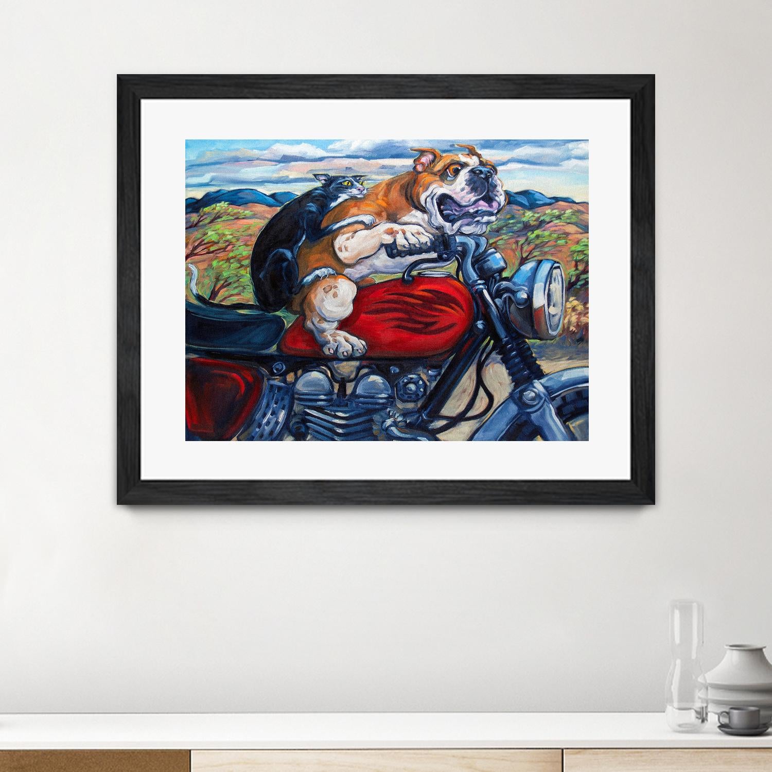 Zippity Do Da by CR Townsend on GIANT ART - multicolor animals; urban/pop surrealism