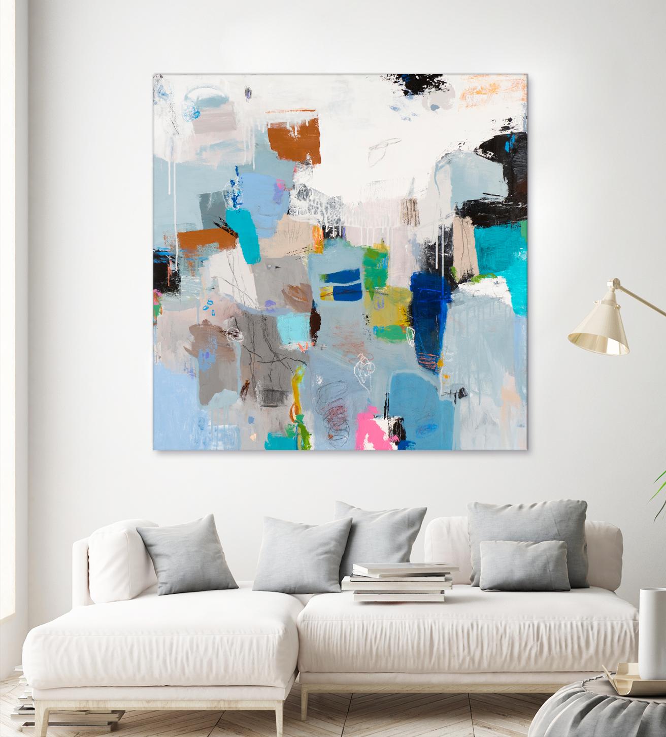 Tampa Bay by Jeffrey Tover on GIANT ART - multi abstracts, contemporary