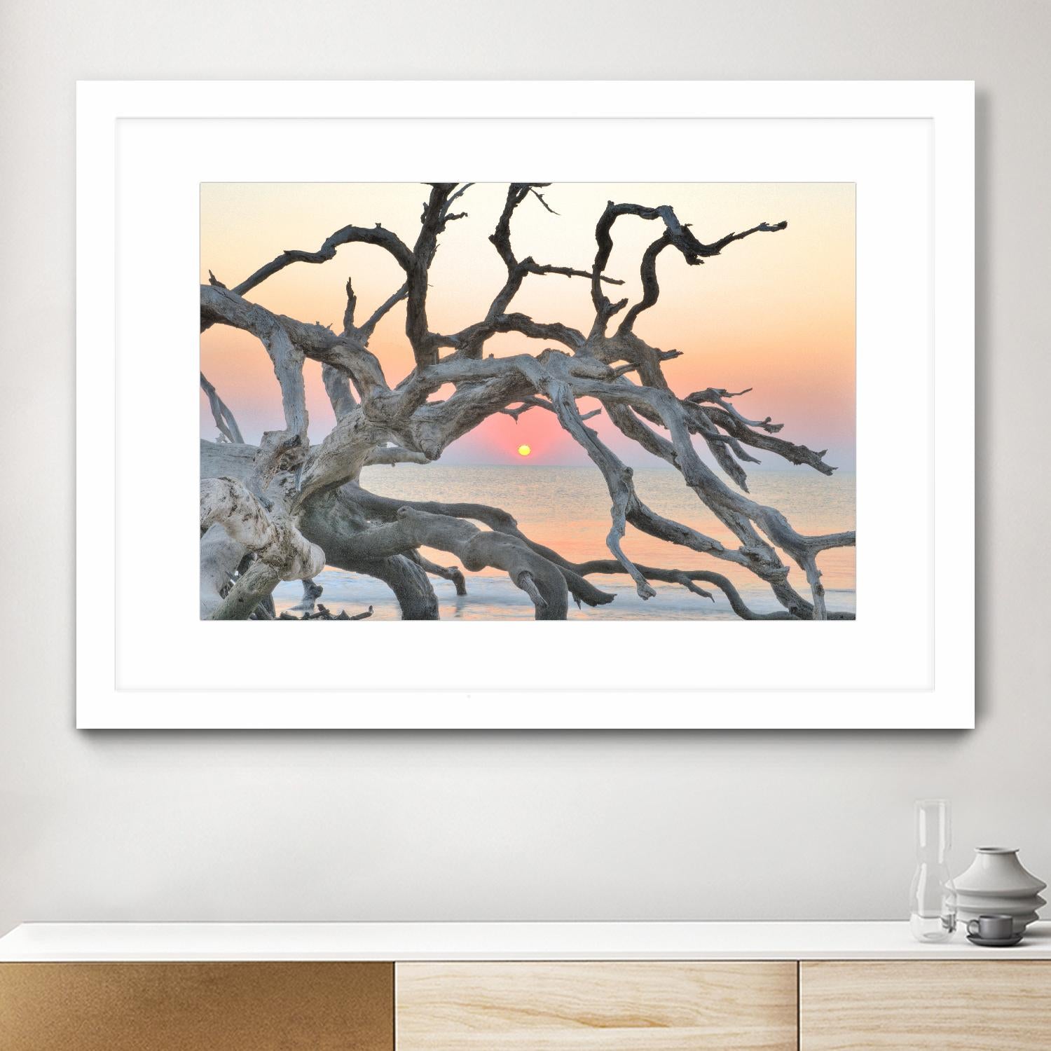 Sunrise Sentinel by Steve Vaughn on GIANT ART - multicolor photography; landscapes; coastal