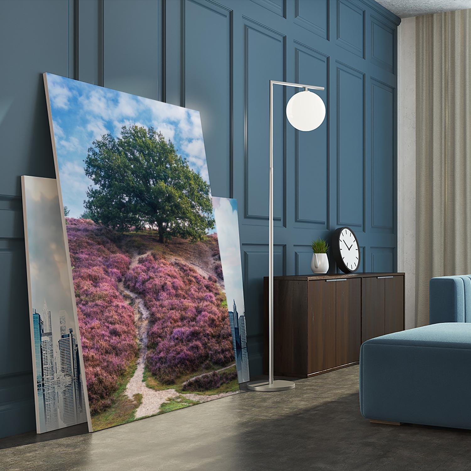 Purple Heath by Lars Van de Goor on GIANT ART - multicolor photography; landscapes