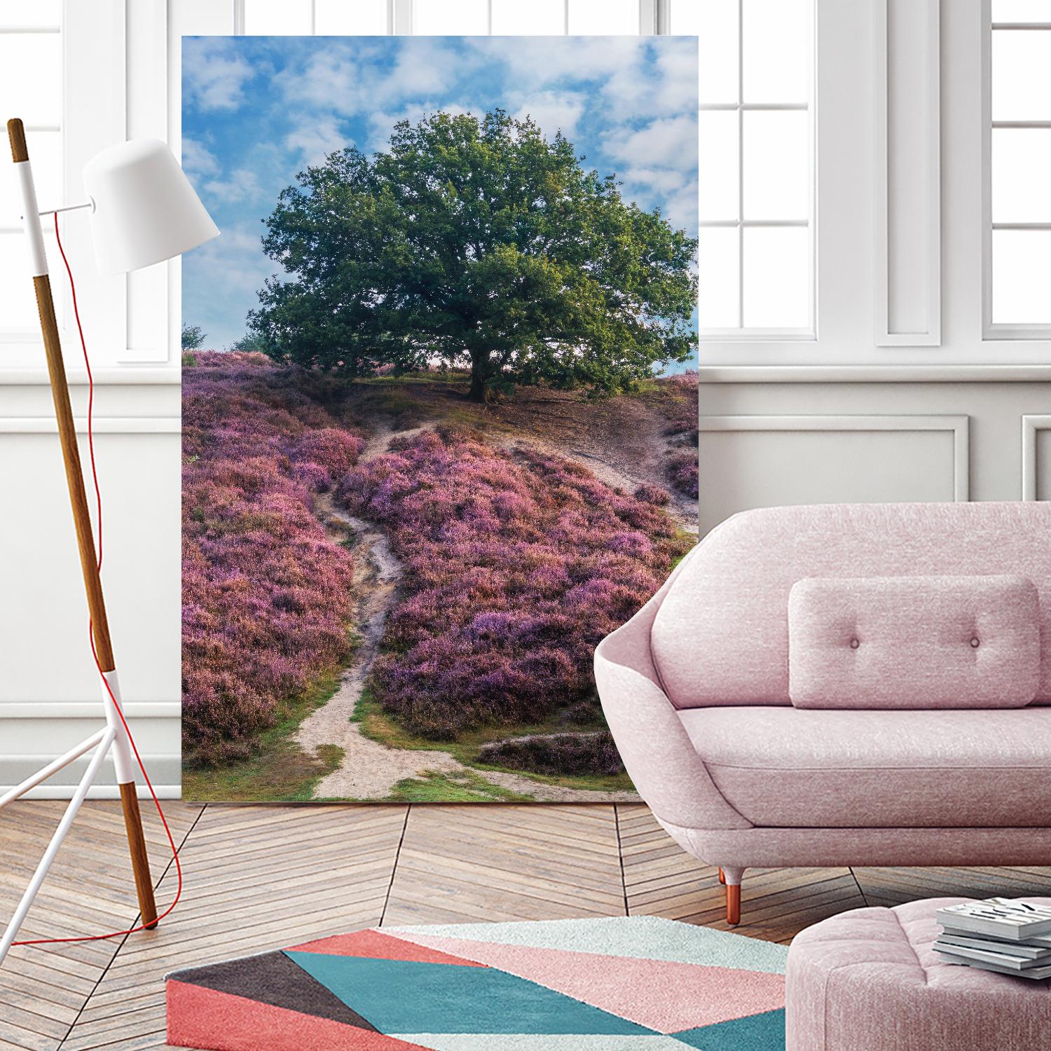 Purple Heath by Lars Van de Goor on GIANT ART - multicolor photography; landscapes