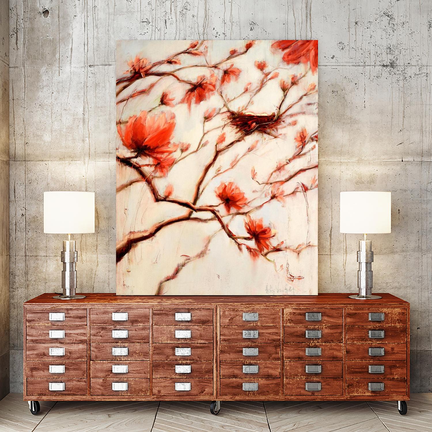 Flush with Possibilities by Holly Van Hart on GIANT ART - multicolor floral/still life; contemporary