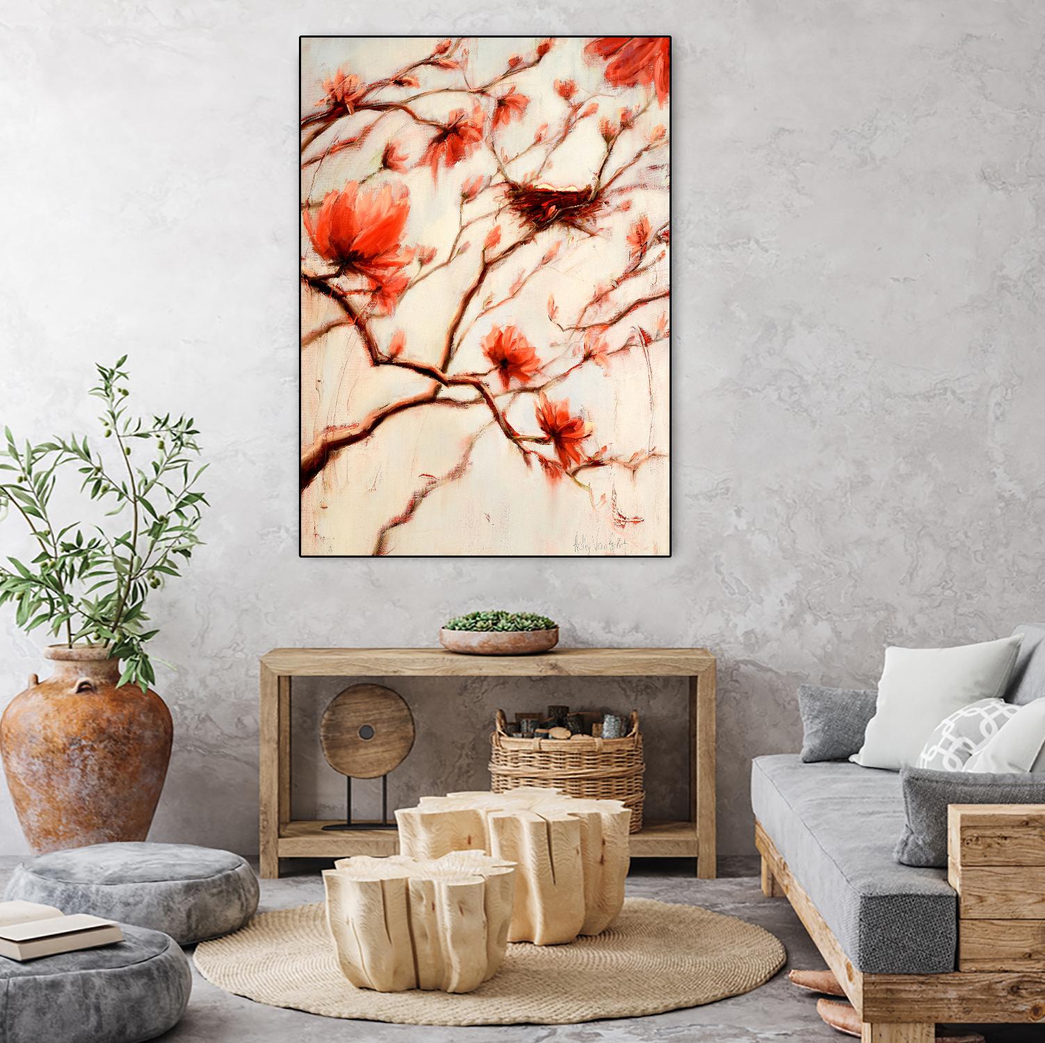 Flush with Possibilities by Holly Van Hart on GIANT ART - multicolor floral/still life; contemporary