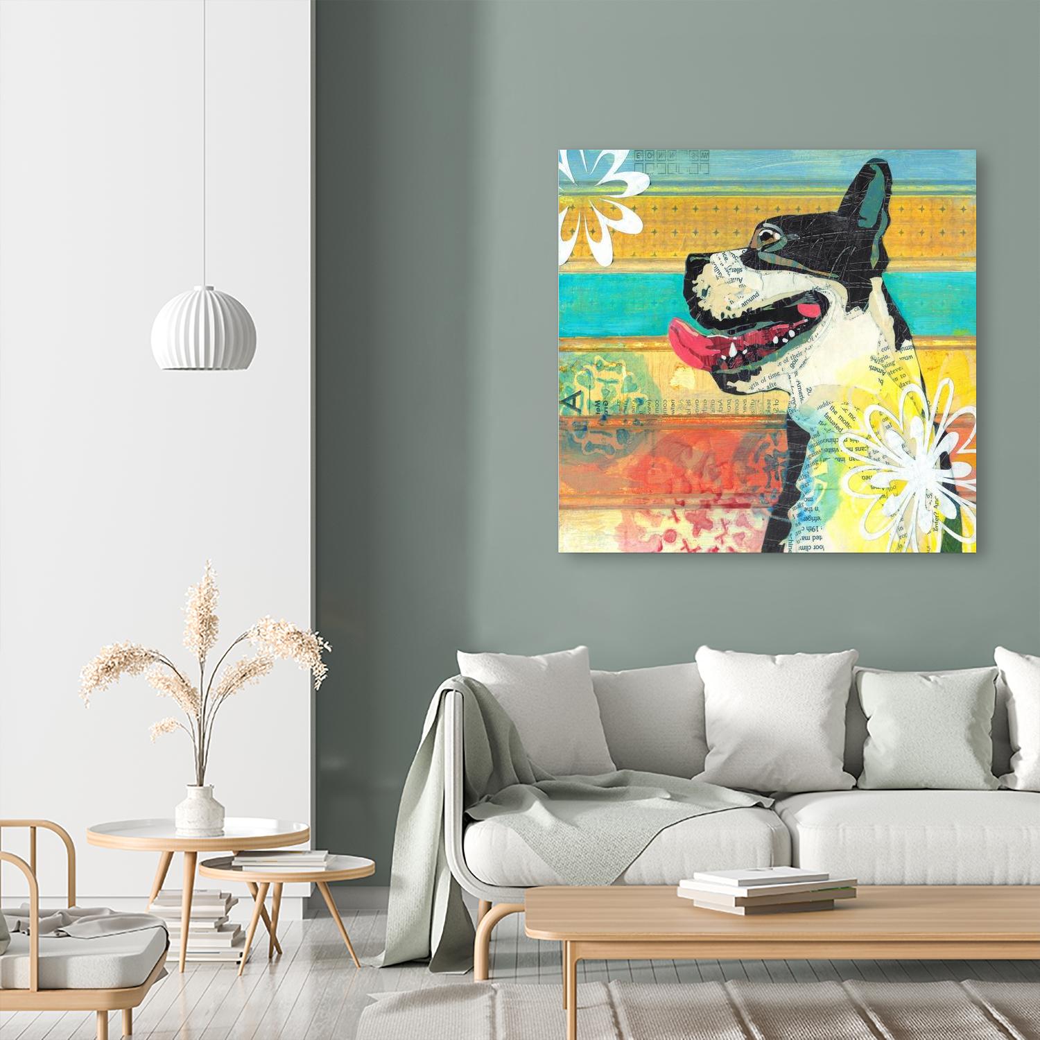 Beast Friend by Judy Verhoeven on GIANT ART - multicolor animals; contemporary