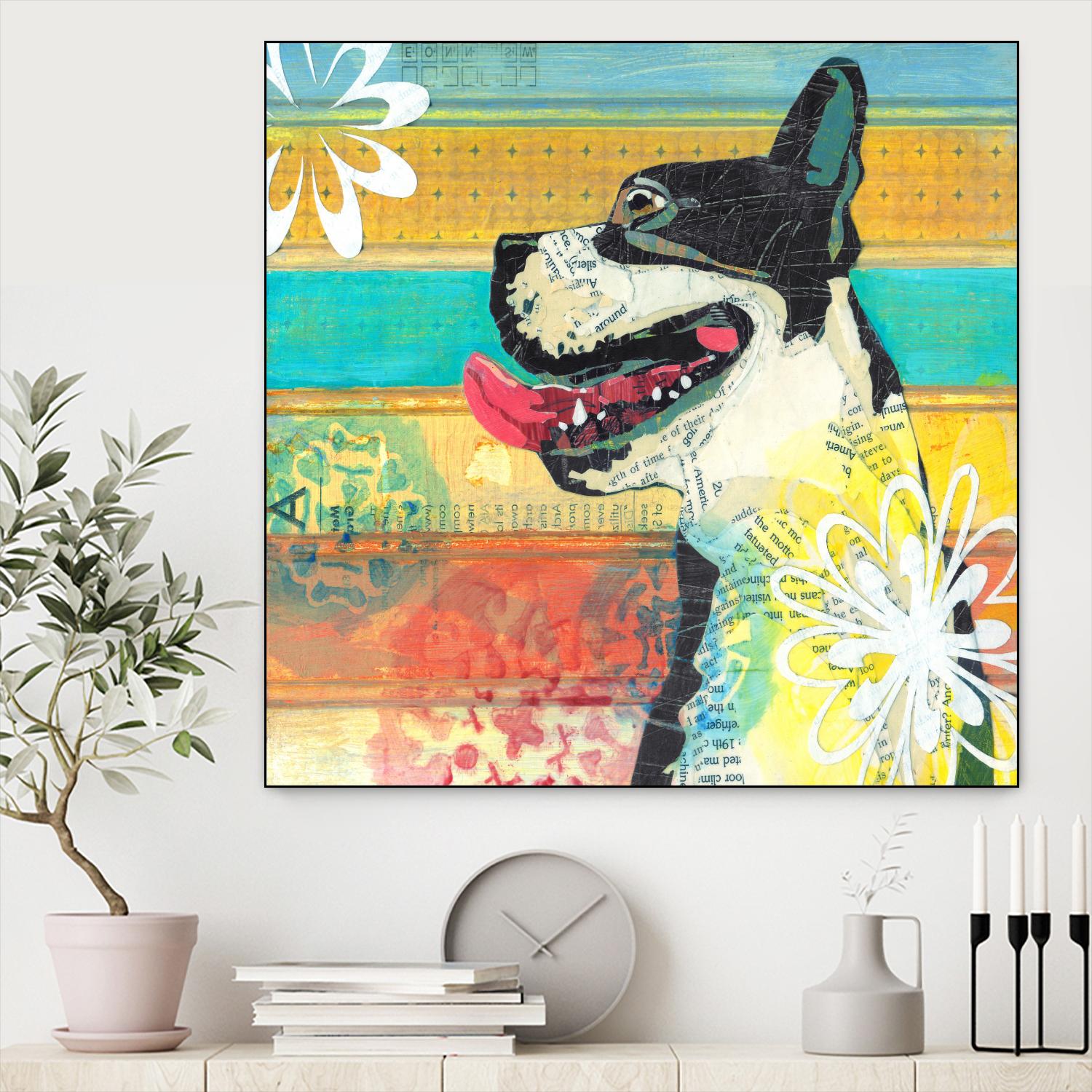 Beast Friend by Judy Verhoeven on GIANT ART - multicolor animals; contemporary