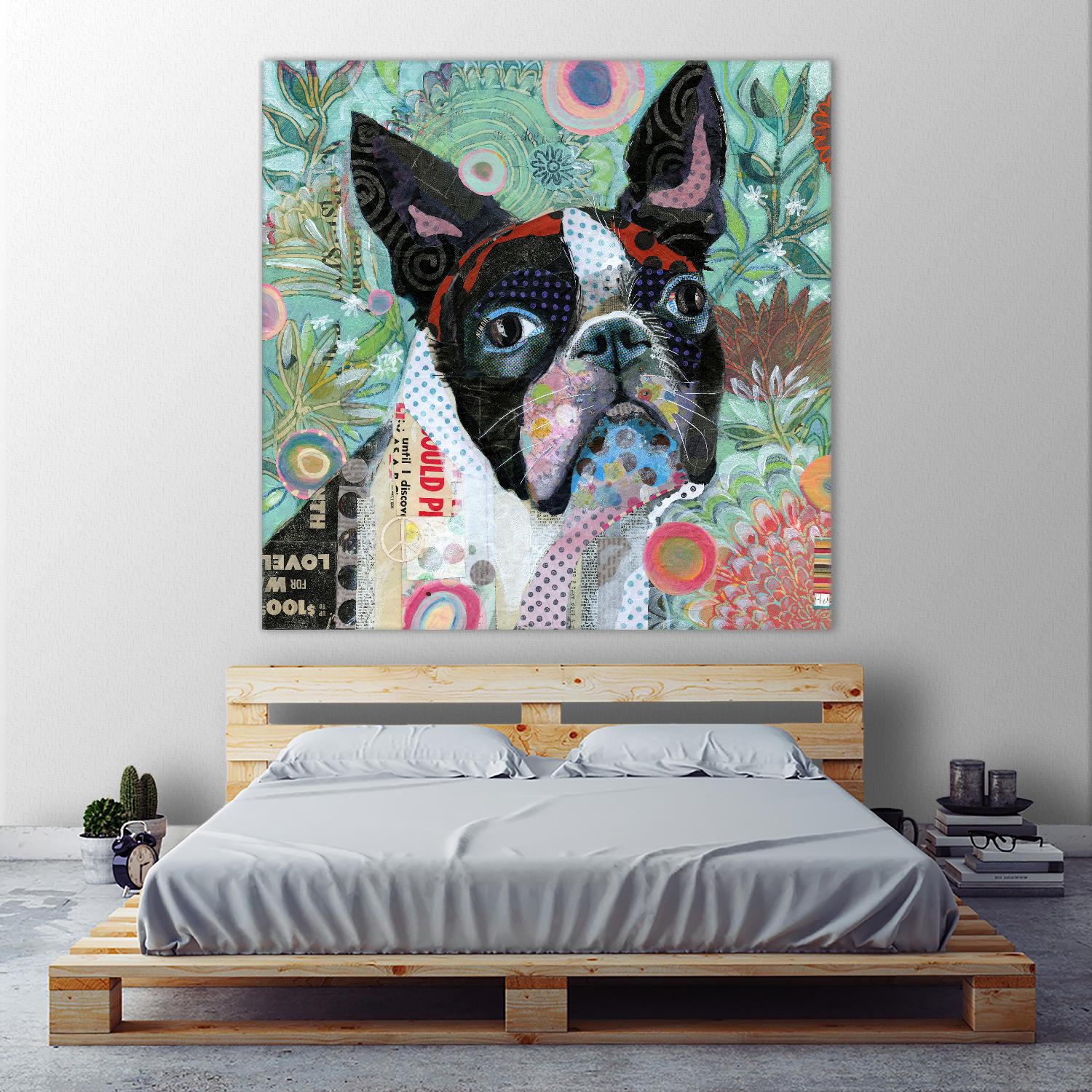 Mischievous Gardener by Judy Verhoeven on GIANT ART - multicolor animals; contemporary