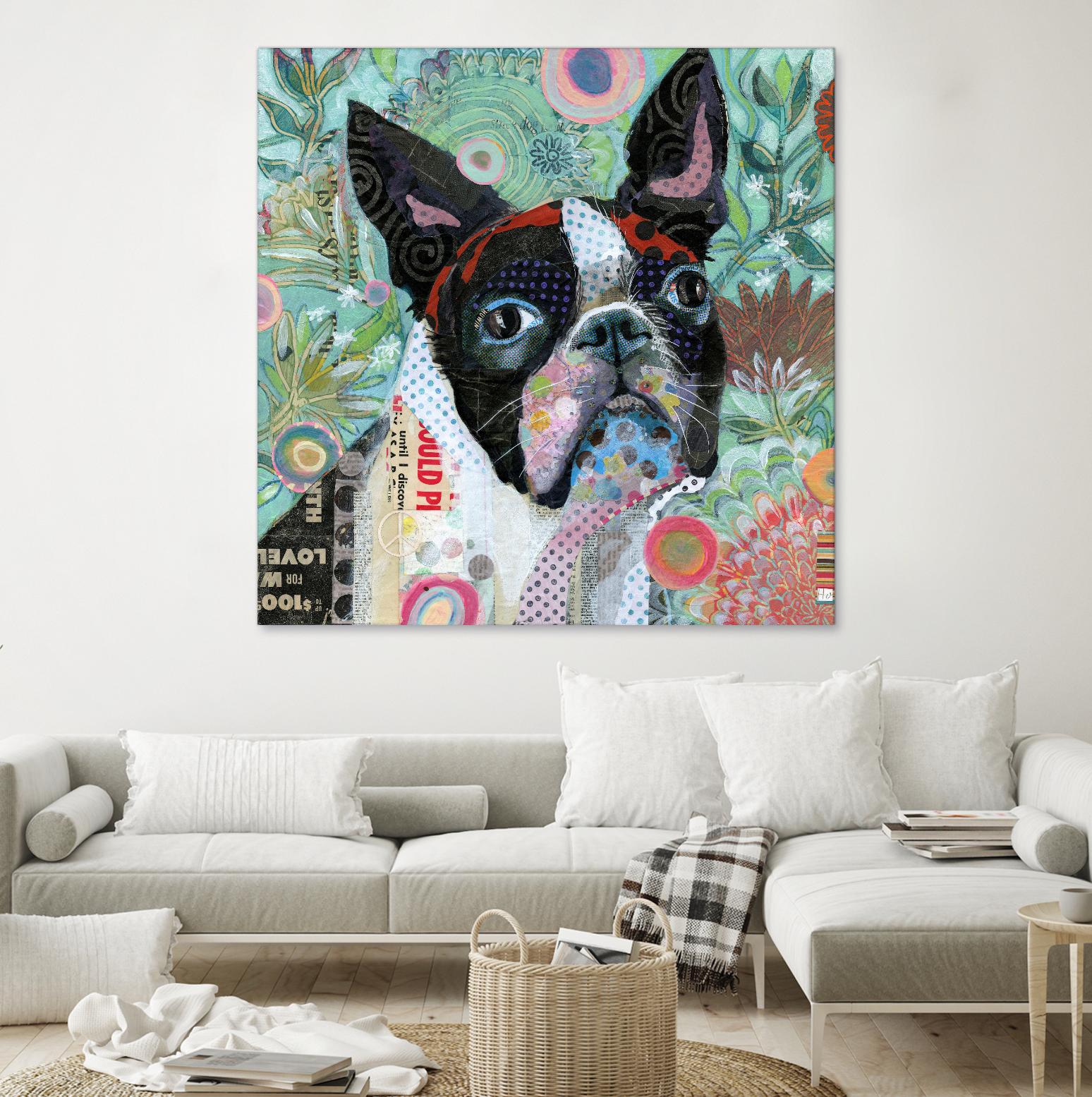 Mischievous Gardener by Judy Verhoeven on GIANT ART - multicolor animals; contemporary