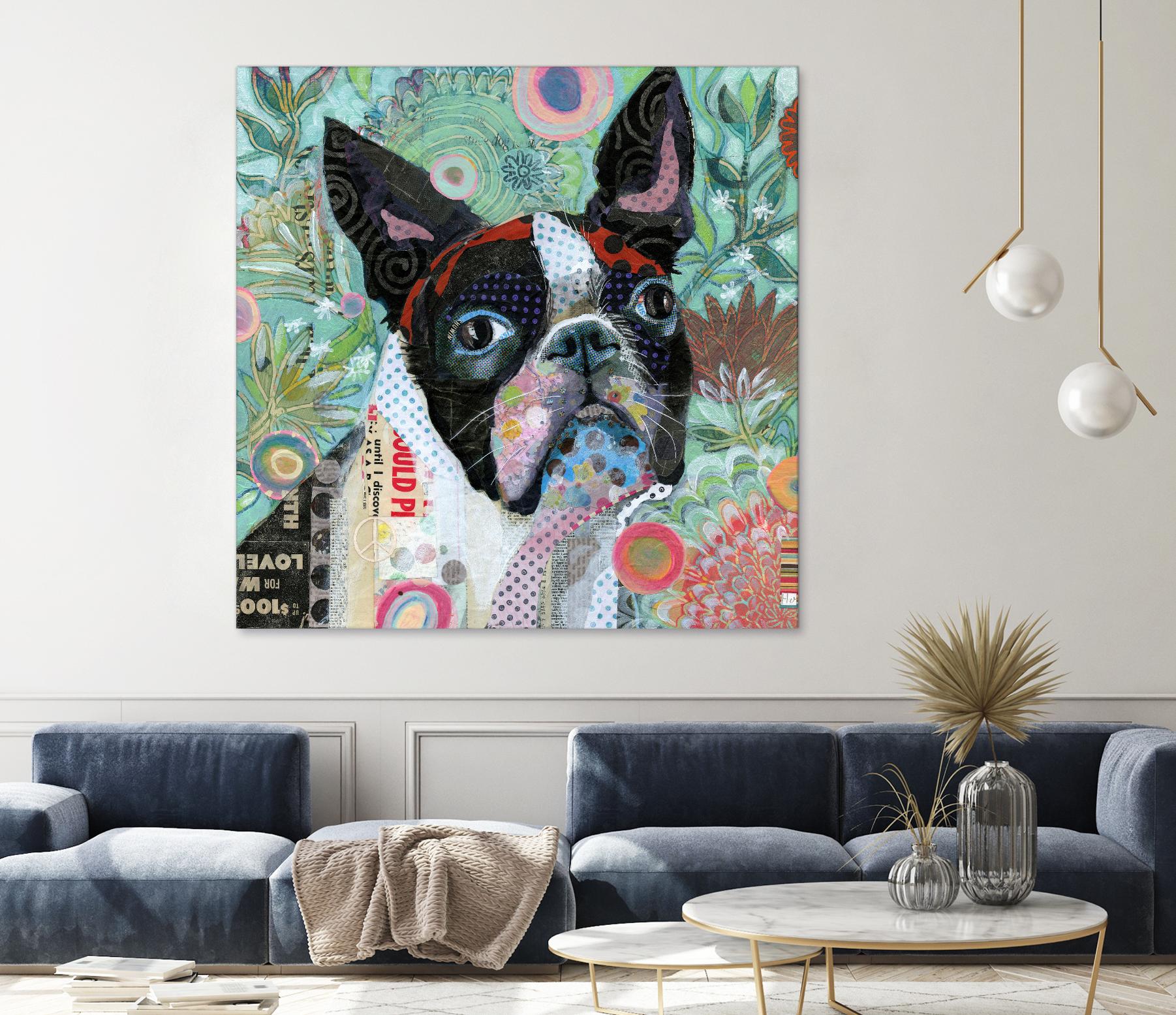 Mischievous Gardener by Judy Verhoeven on GIANT ART - multicolor animals; contemporary