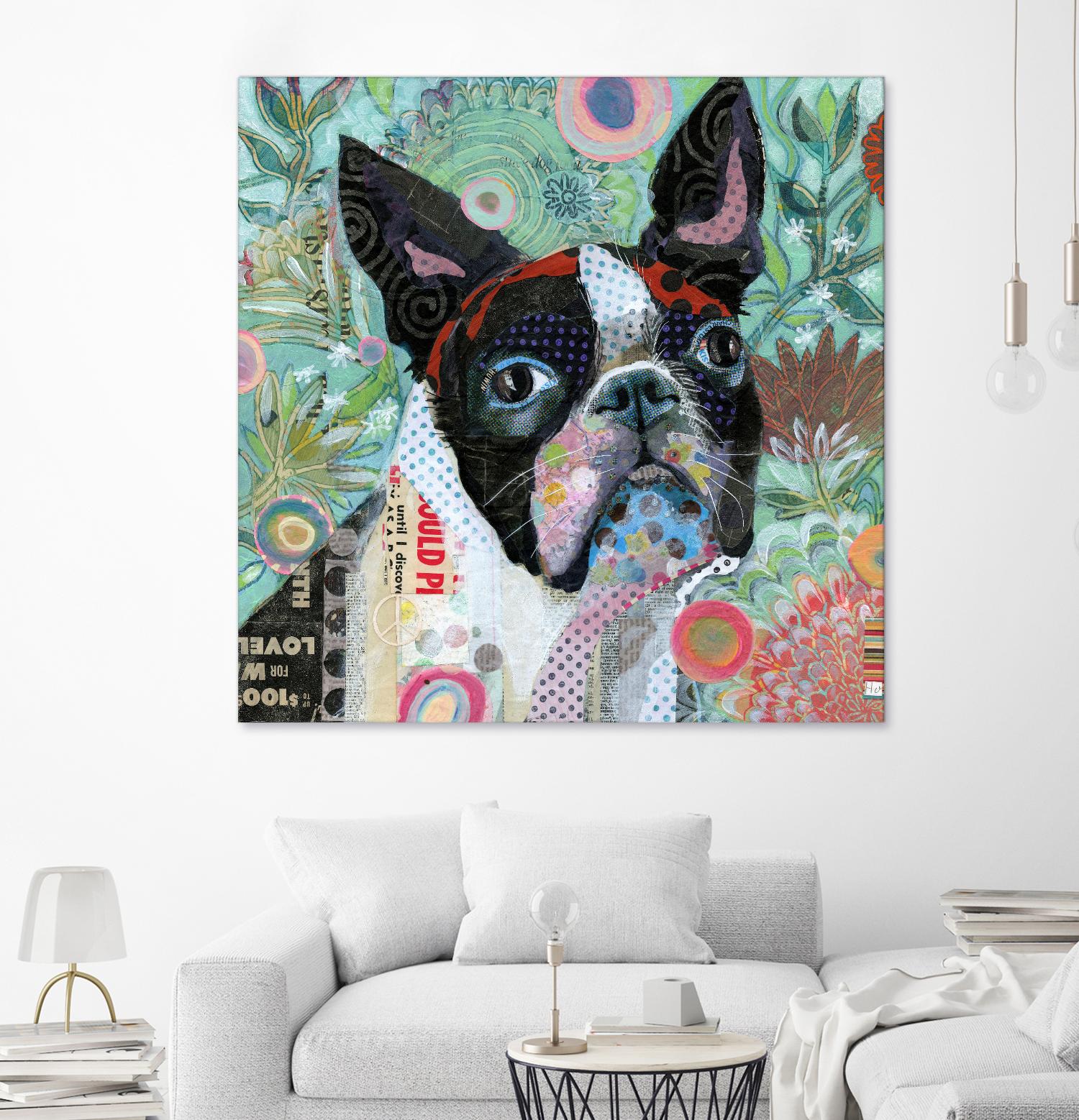 Mischievous Gardener by Judy Verhoeven on GIANT ART - multicolor animals; contemporary