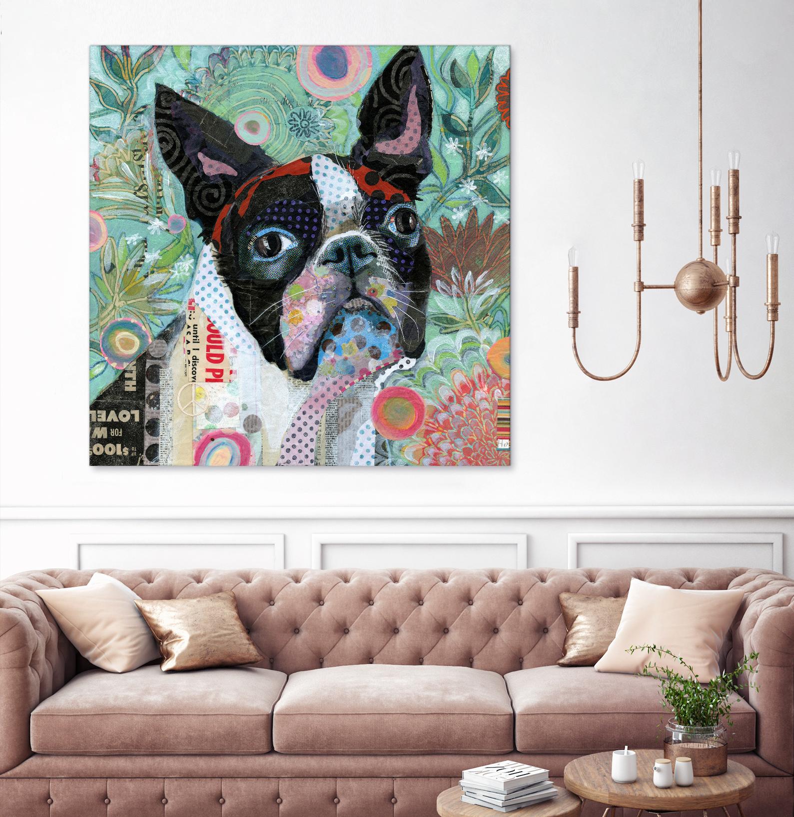 Mischievous Gardener by Judy Verhoeven on GIANT ART - multicolor animals; contemporary