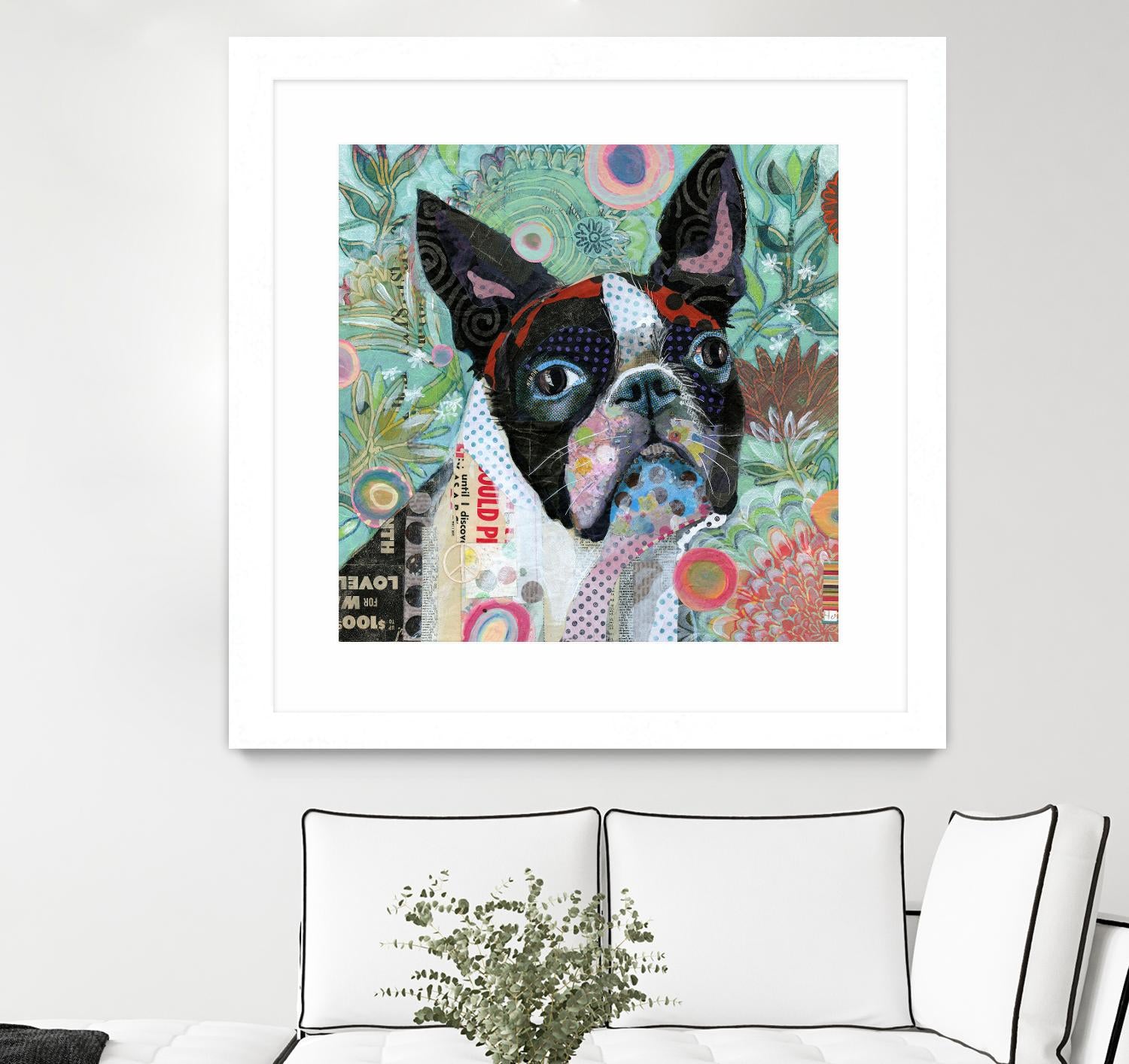 Mischievous Gardener by Judy Verhoeven on GIANT ART - multicolor animals; contemporary