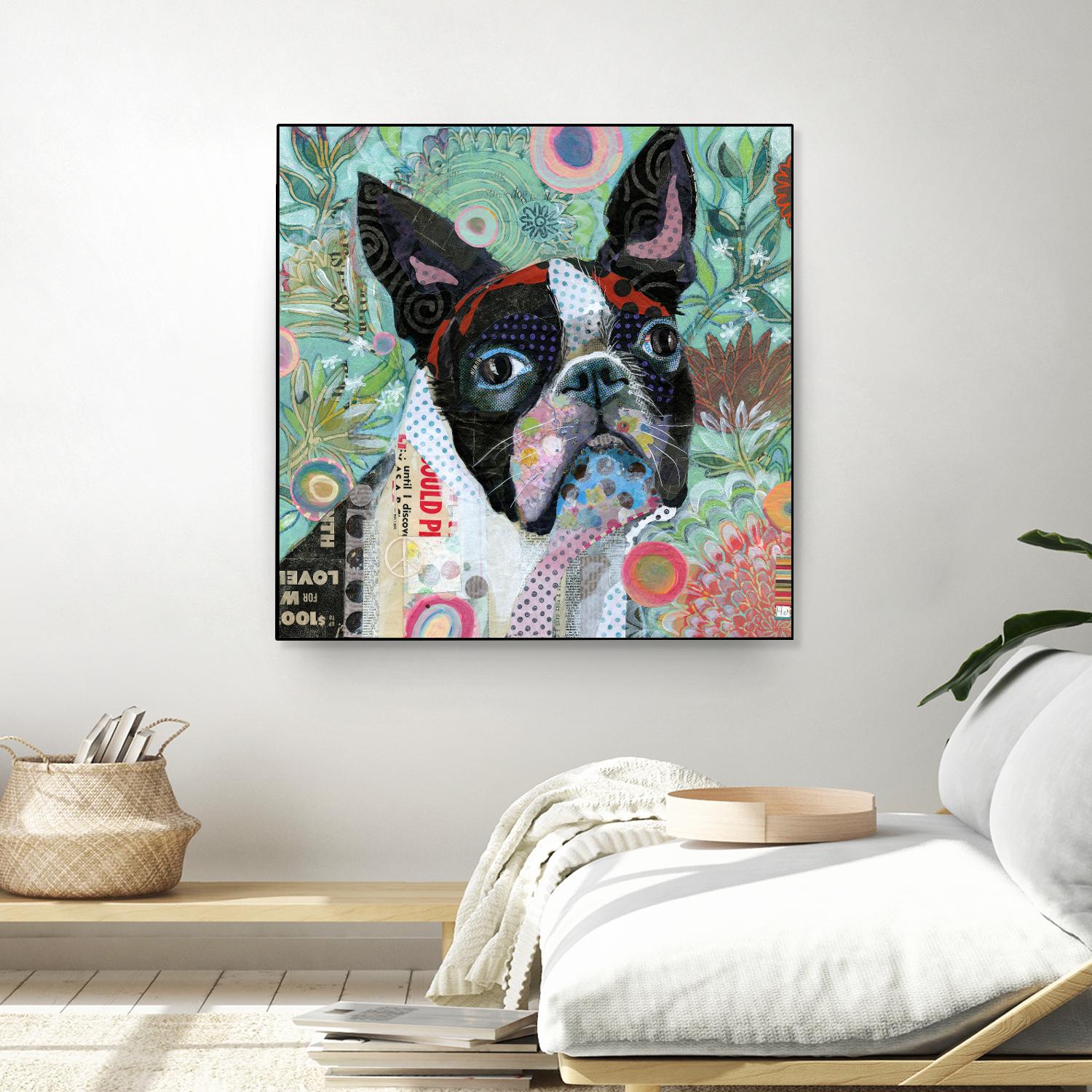 Mischievous Gardener by Judy Verhoeven on GIANT ART - multicolor animals; contemporary