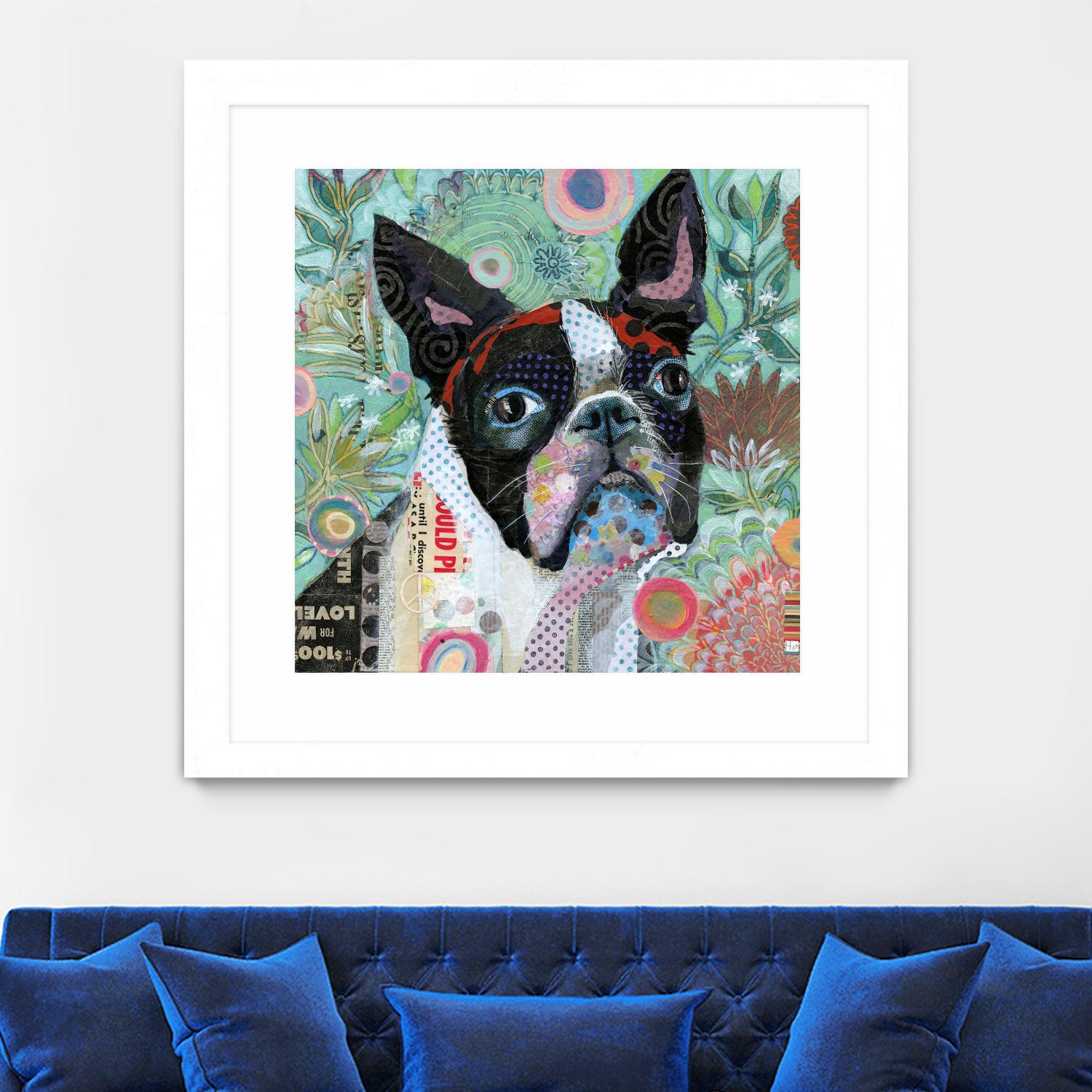 Mischievous Gardener by Judy Verhoeven on GIANT ART - multicolor animals; contemporary