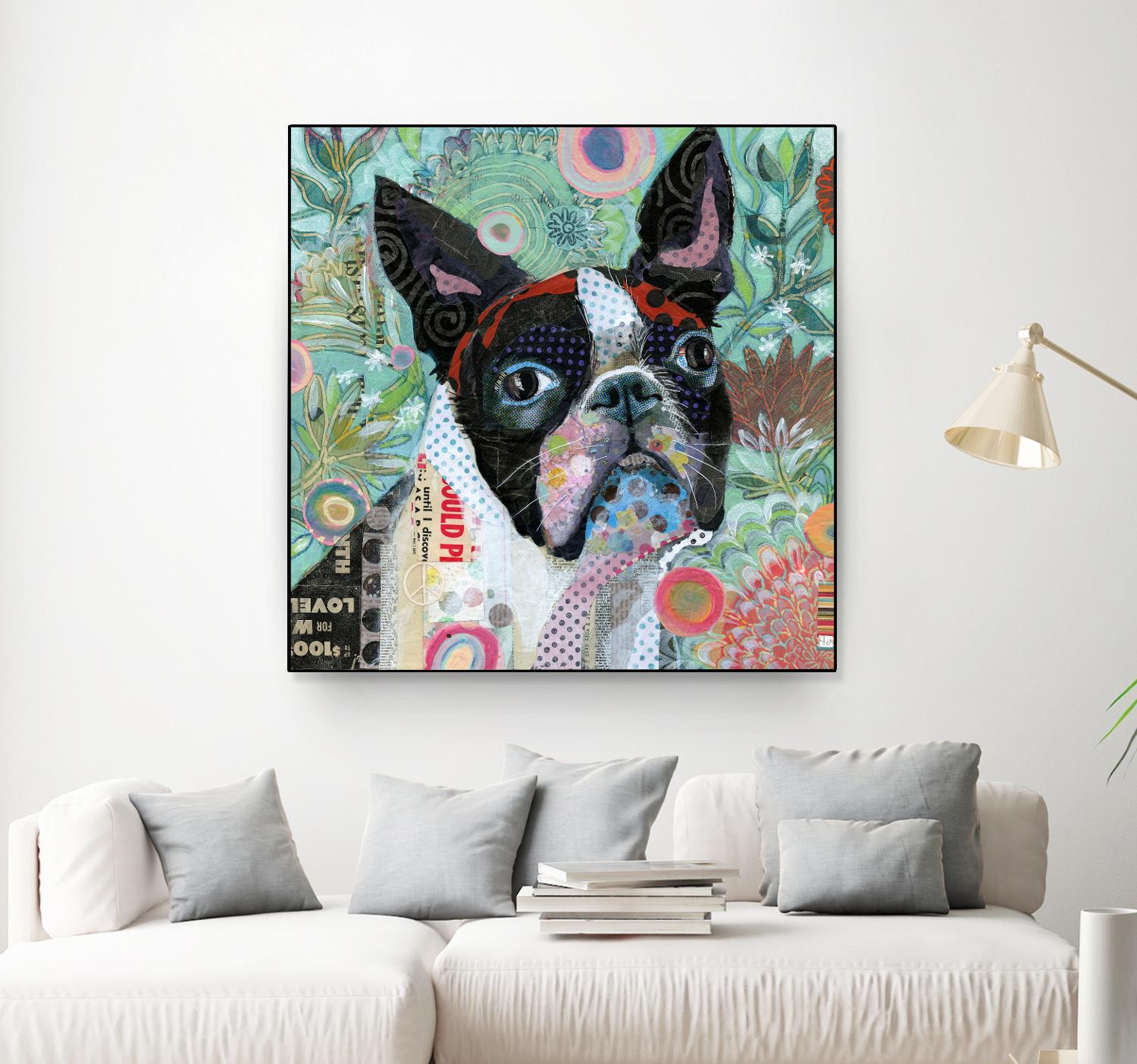 Mischievous Gardener by Judy Verhoeven on GIANT ART - multicolor animals; contemporary