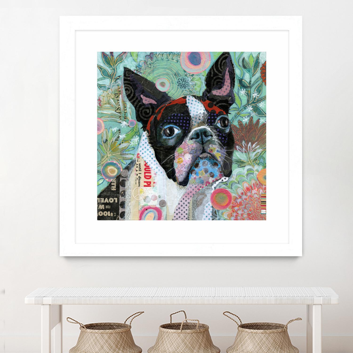 Mischievous Gardener by Judy Verhoeven on GIANT ART - multicolor animals; contemporary