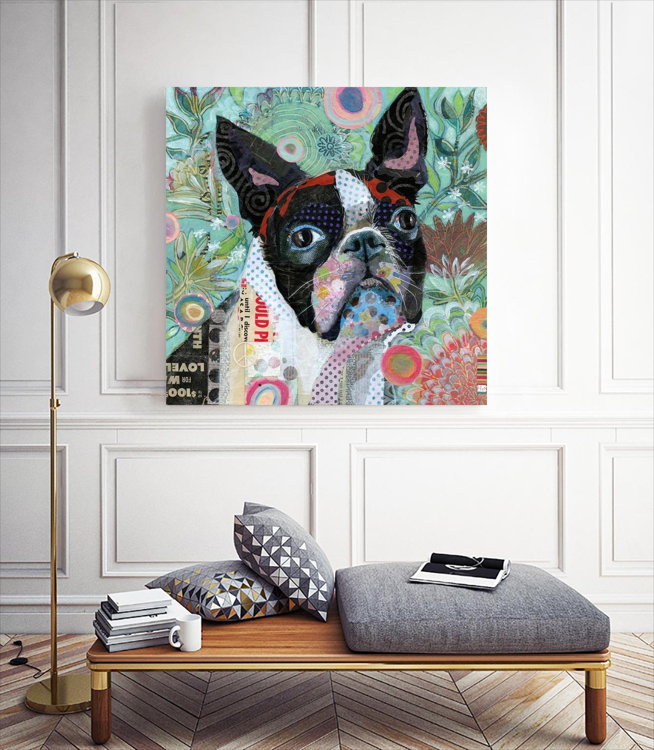 Mischievous Gardener by Judy Verhoeven on GIANT ART - multicolor animals; contemporary