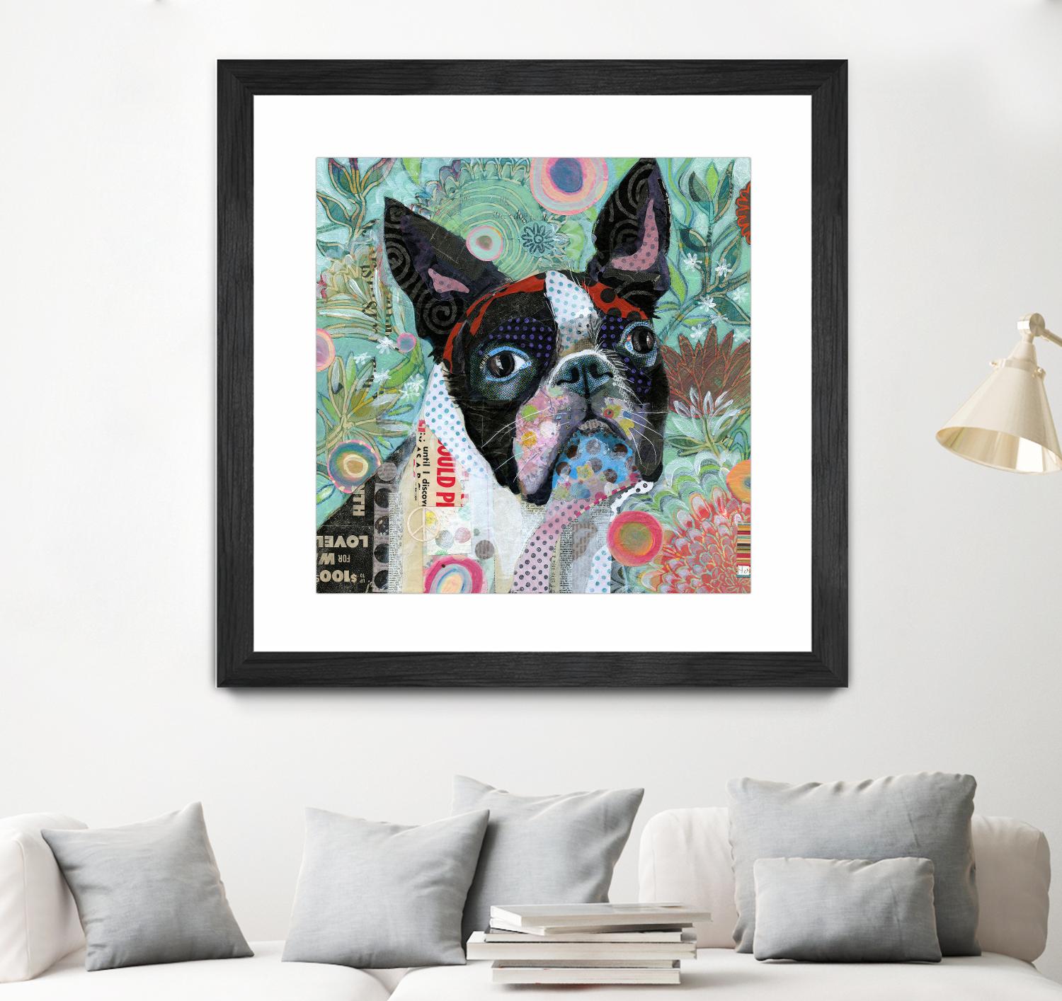 Mischievous Gardener by Judy Verhoeven on GIANT ART - multicolor animals; contemporary