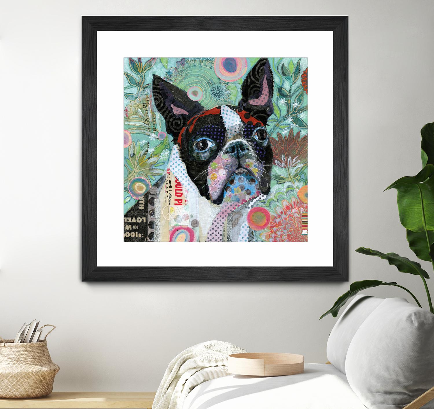 Mischievous Gardener by Judy Verhoeven on GIANT ART - multicolor animals; contemporary