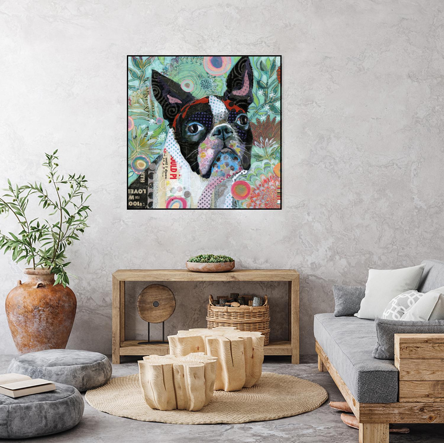 Mischievous Gardener by Judy Verhoeven on GIANT ART - multicolor animals; contemporary