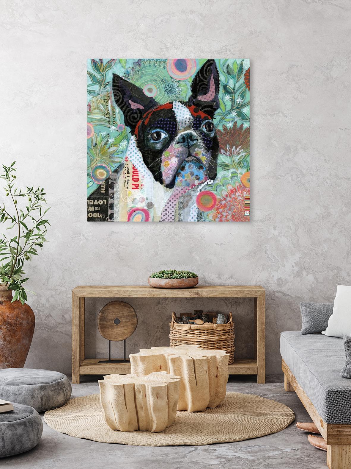 Mischievous Gardener by Judy Verhoeven on GIANT ART - multicolor animals; contemporary