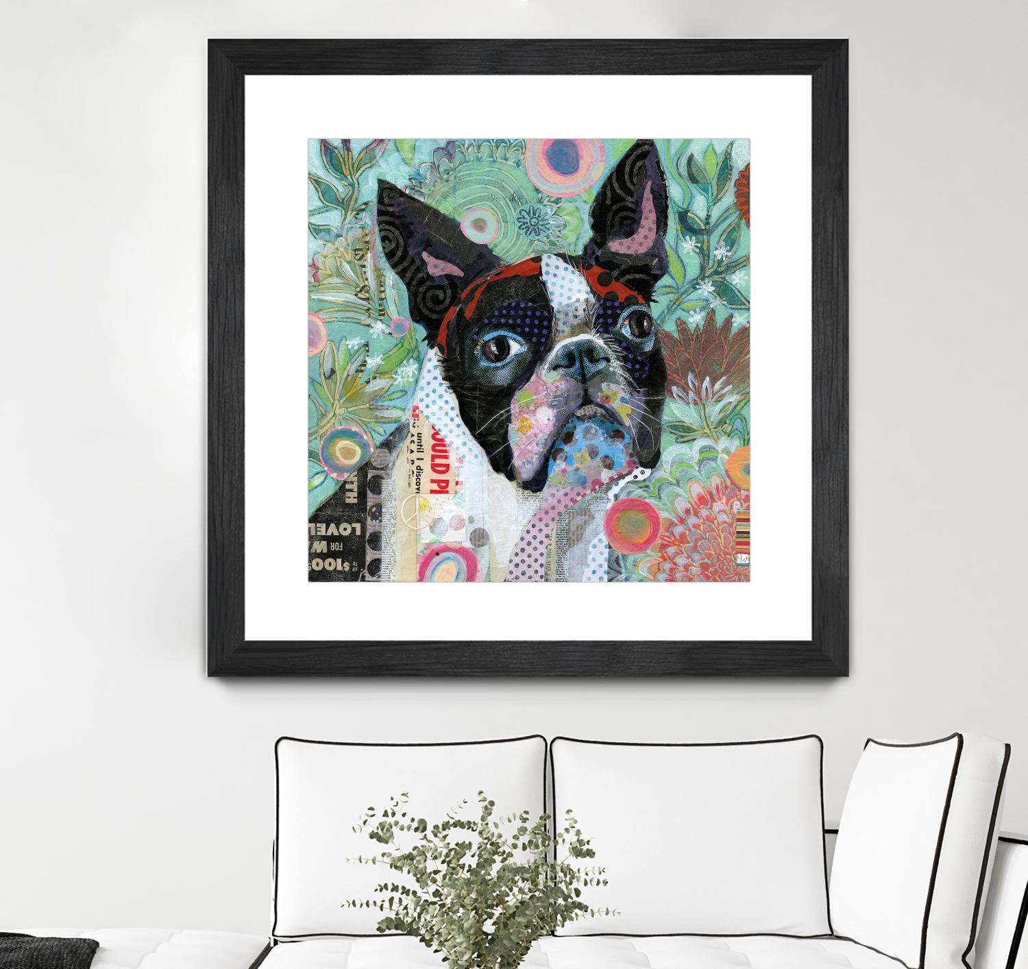 Mischievous Gardener by Judy Verhoeven on GIANT ART - multicolor animals; contemporary