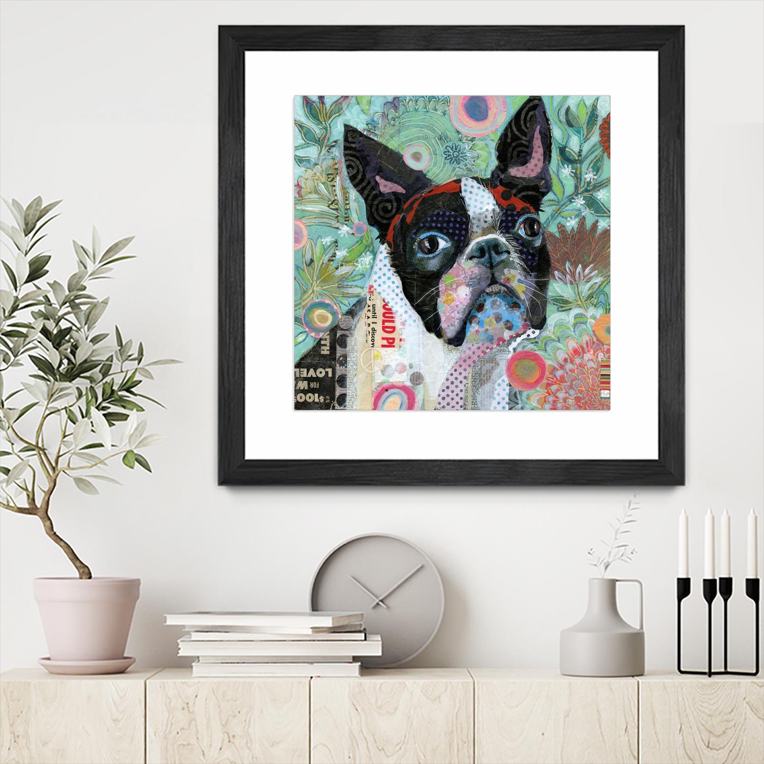 Mischievous Gardener by Judy Verhoeven on GIANT ART - multicolor animals; contemporary