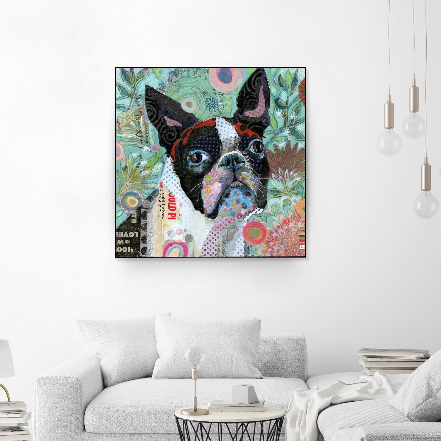 Mischievous Gardener by Judy Verhoeven on GIANT ART - multicolor animals; contemporary