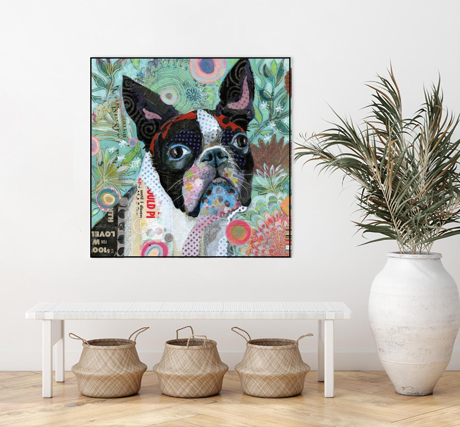 Mischievous Gardener by Judy Verhoeven on GIANT ART - multicolor animals; contemporary