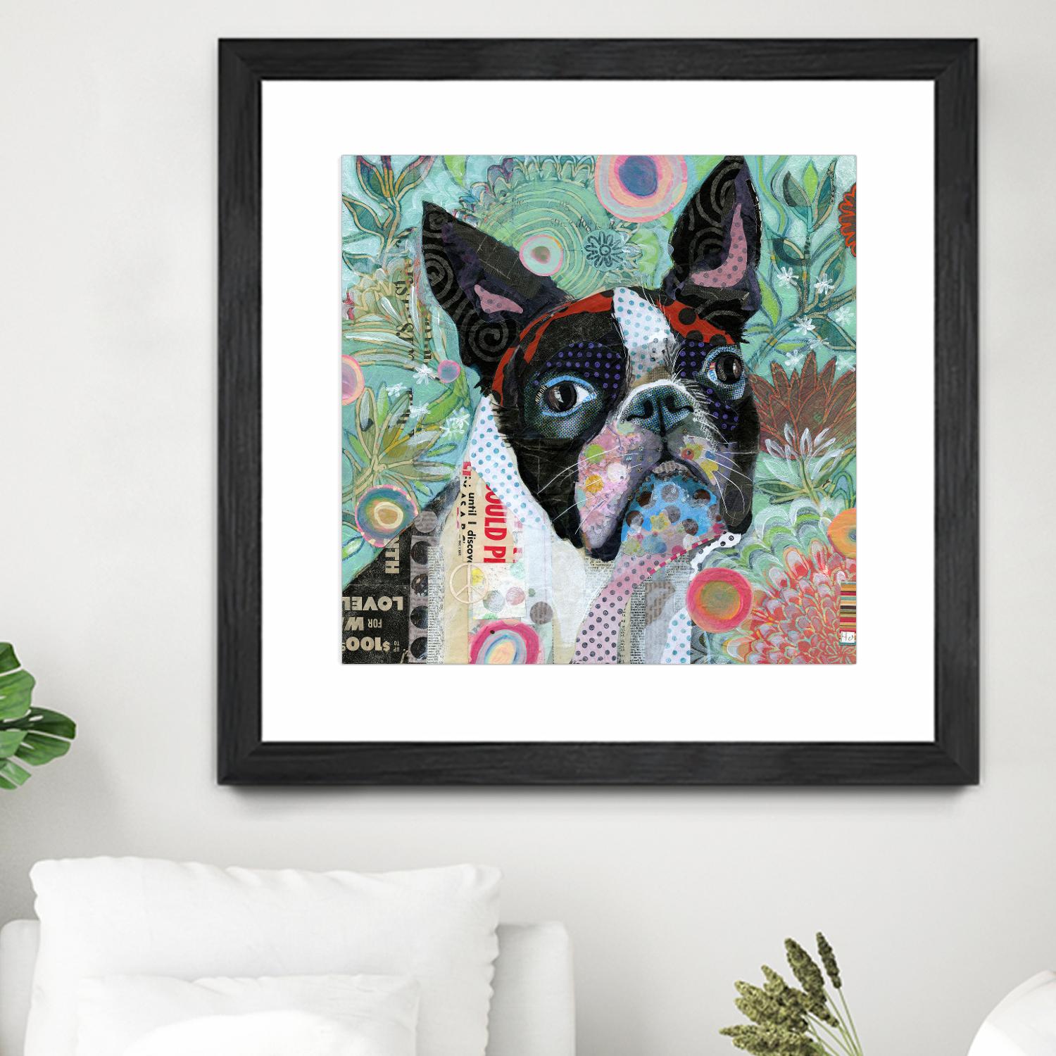 Mischievous Gardener by Judy Verhoeven on GIANT ART - multicolor animals; contemporary