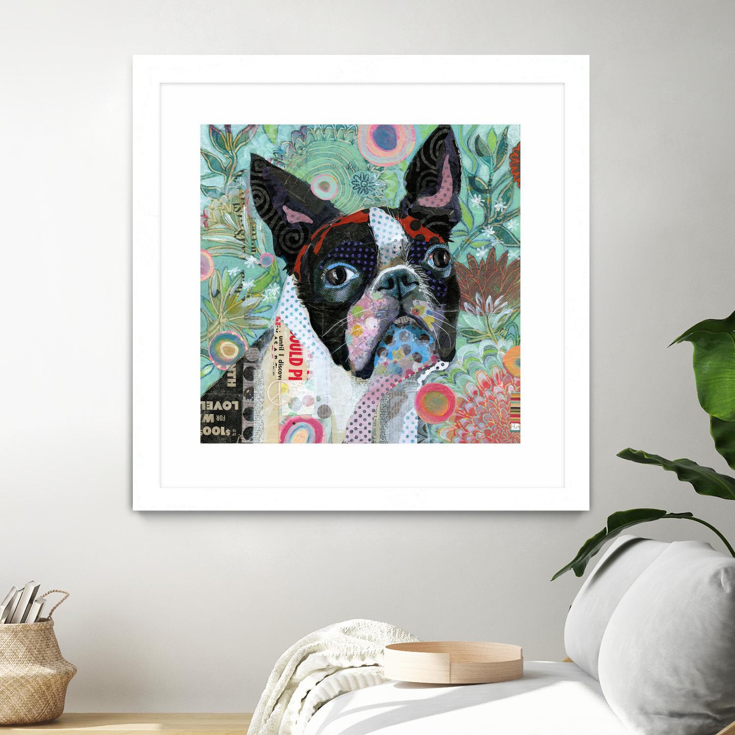 Mischievous Gardener by Judy Verhoeven on GIANT ART - multicolor animals; contemporary