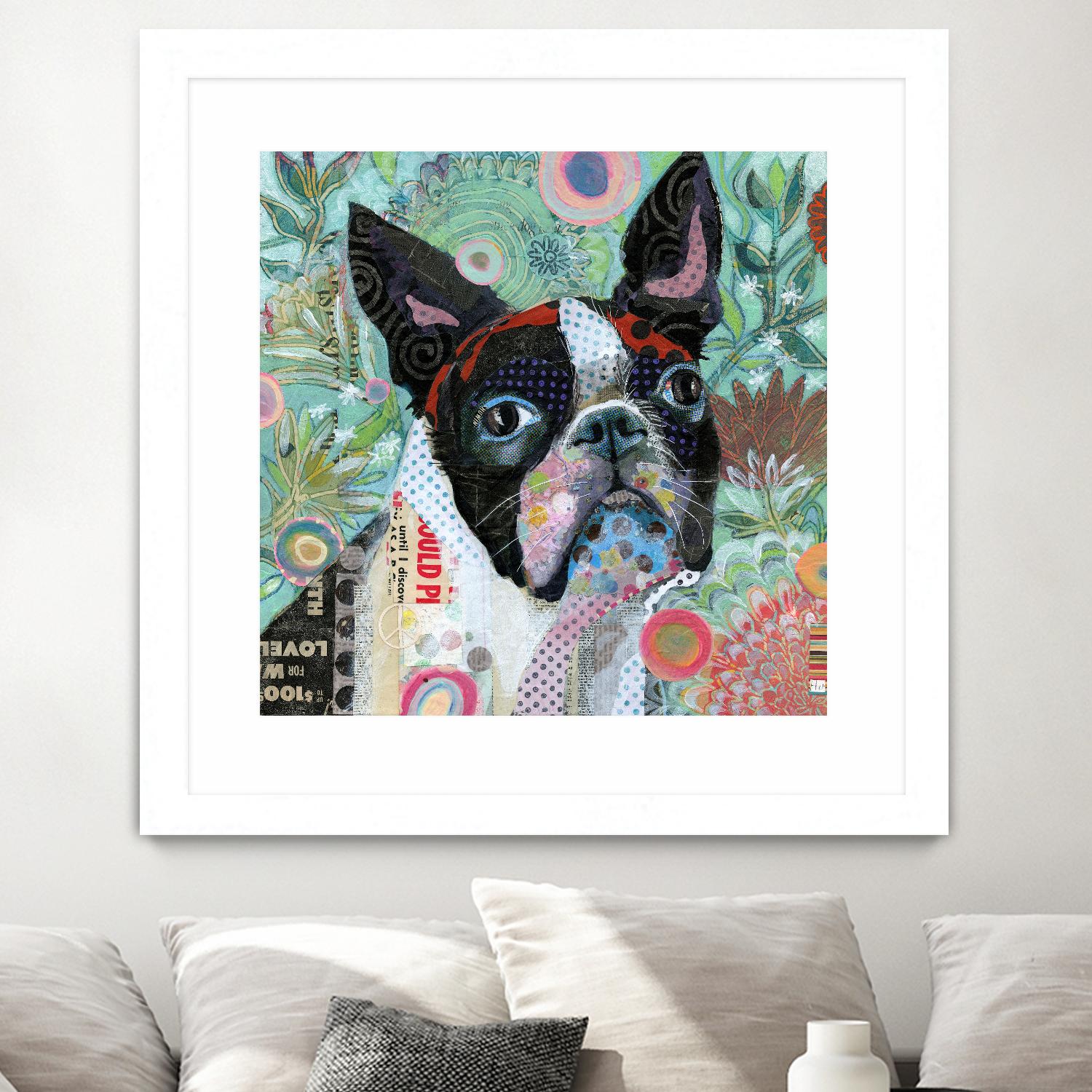 Mischievous Gardener by Judy Verhoeven on GIANT ART - multicolor animals; contemporary