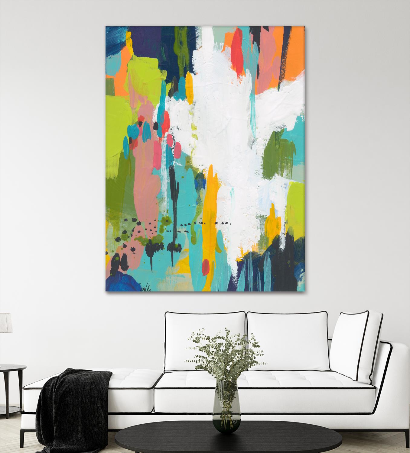 Summer Field by Jan Weiss on GIANT ART - multi abstracts, contemporary