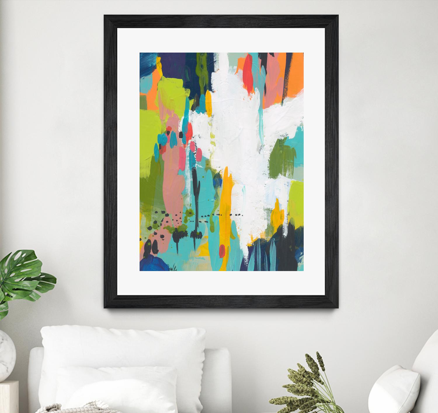 Summer Field by Jan Weiss on GIANT ART - multi abstracts, contemporary