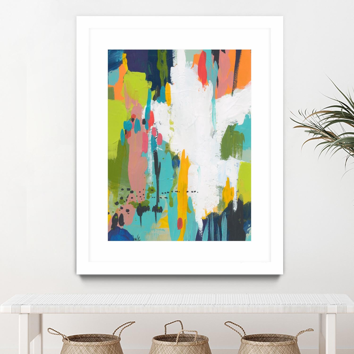 Summer Field by Jan Weiss on GIANT ART - multi abstracts, contemporary