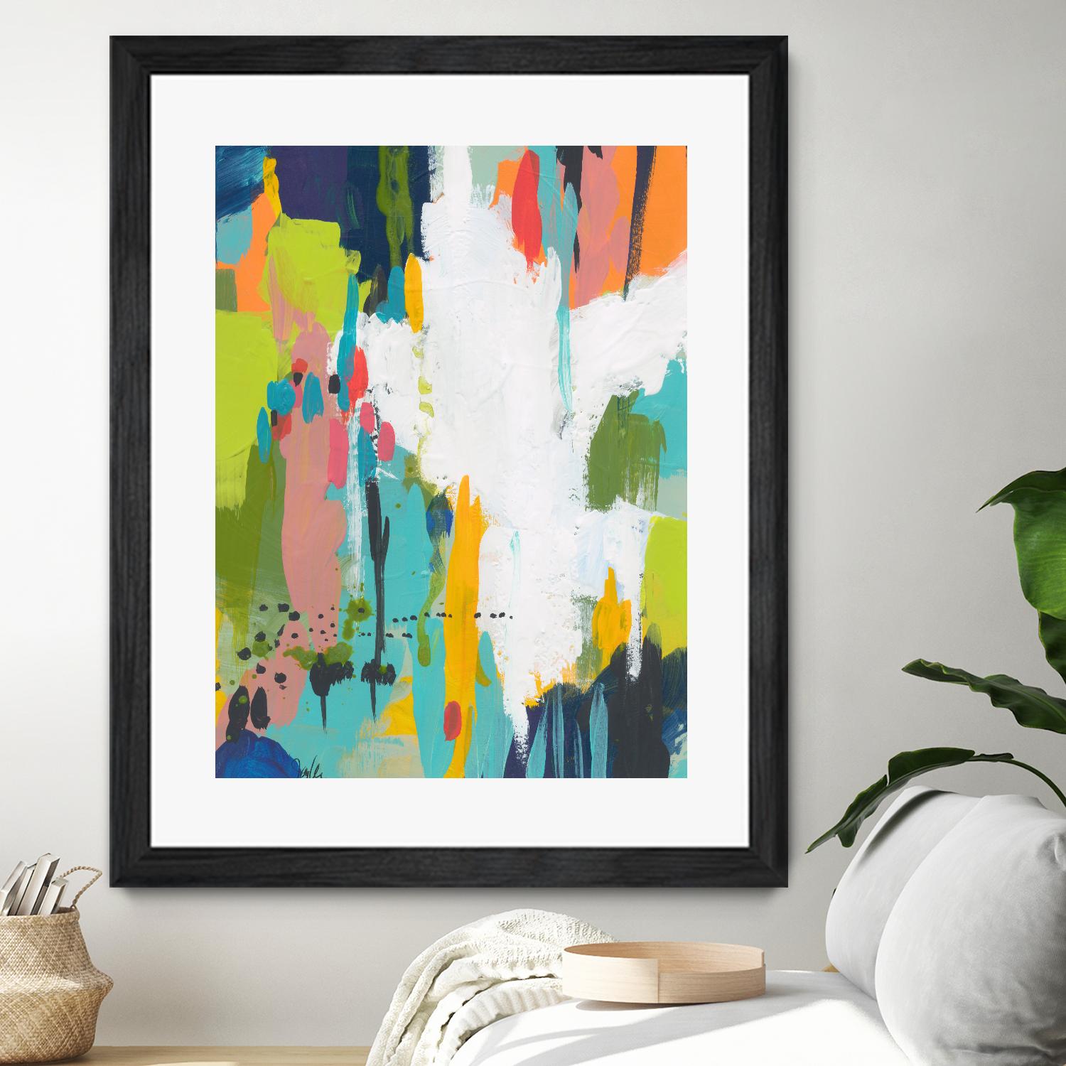 Summer Field by Jan Weiss on GIANT ART - multi abstracts, contemporary