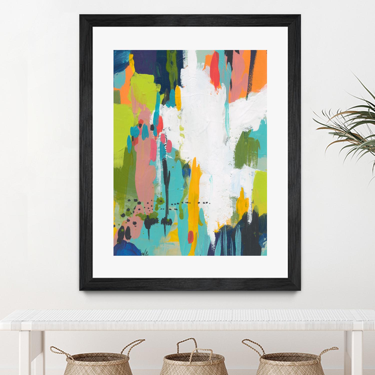 Summer Field by Jan Weiss on GIANT ART - multi abstracts, contemporary