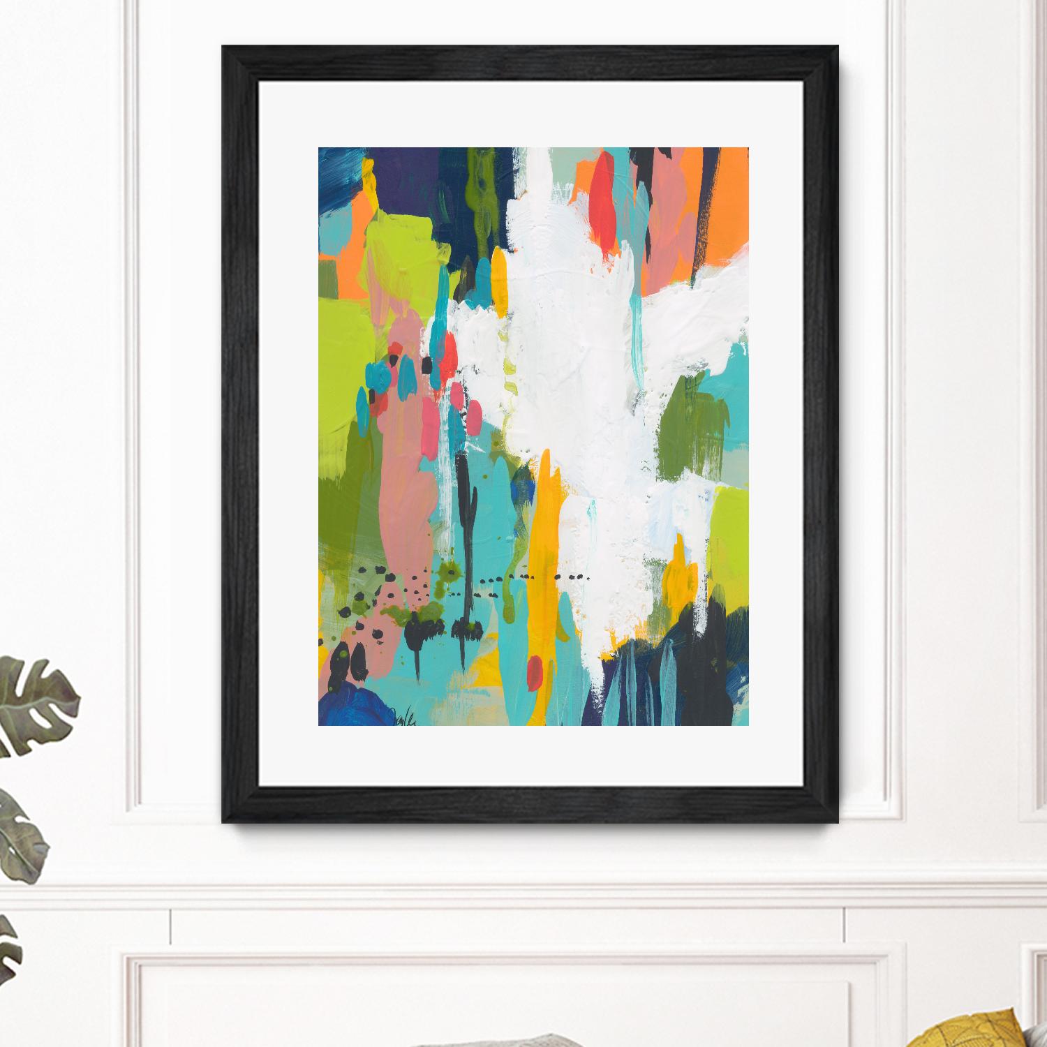 Summer Field by Jan Weiss on GIANT ART - multi abstracts, contemporary