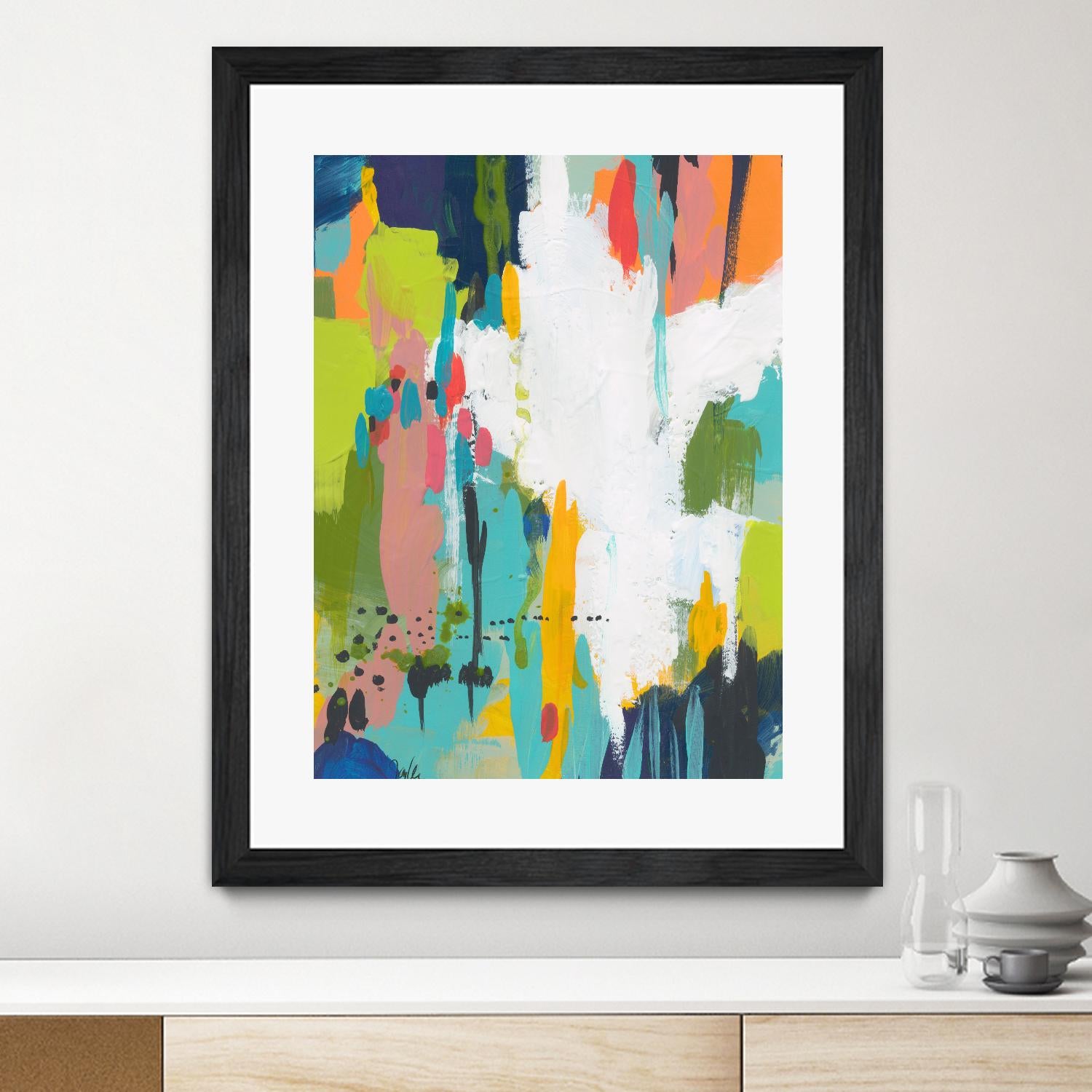 Summer Field by Jan Weiss on GIANT ART - multi abstracts, contemporary