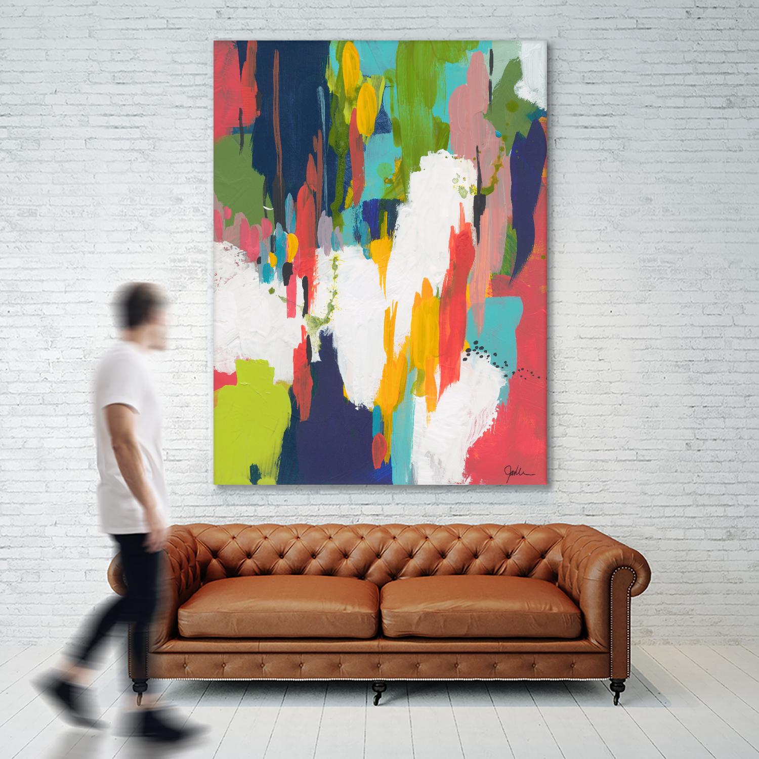 Winter Field by Jan Weiss on GIANT ART - black,white abstracts, contemporary